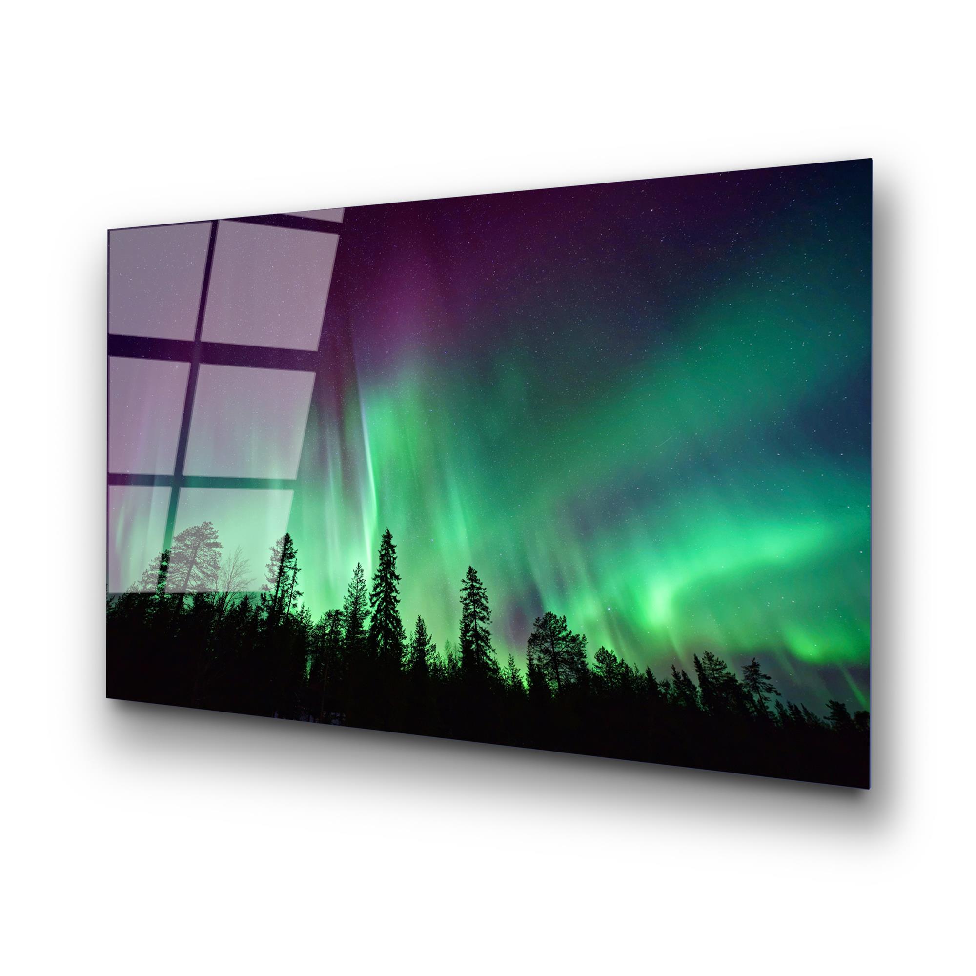 UV-108 Baskılı Cam Dikdörtgen Duvar Tablosu | ByLamp