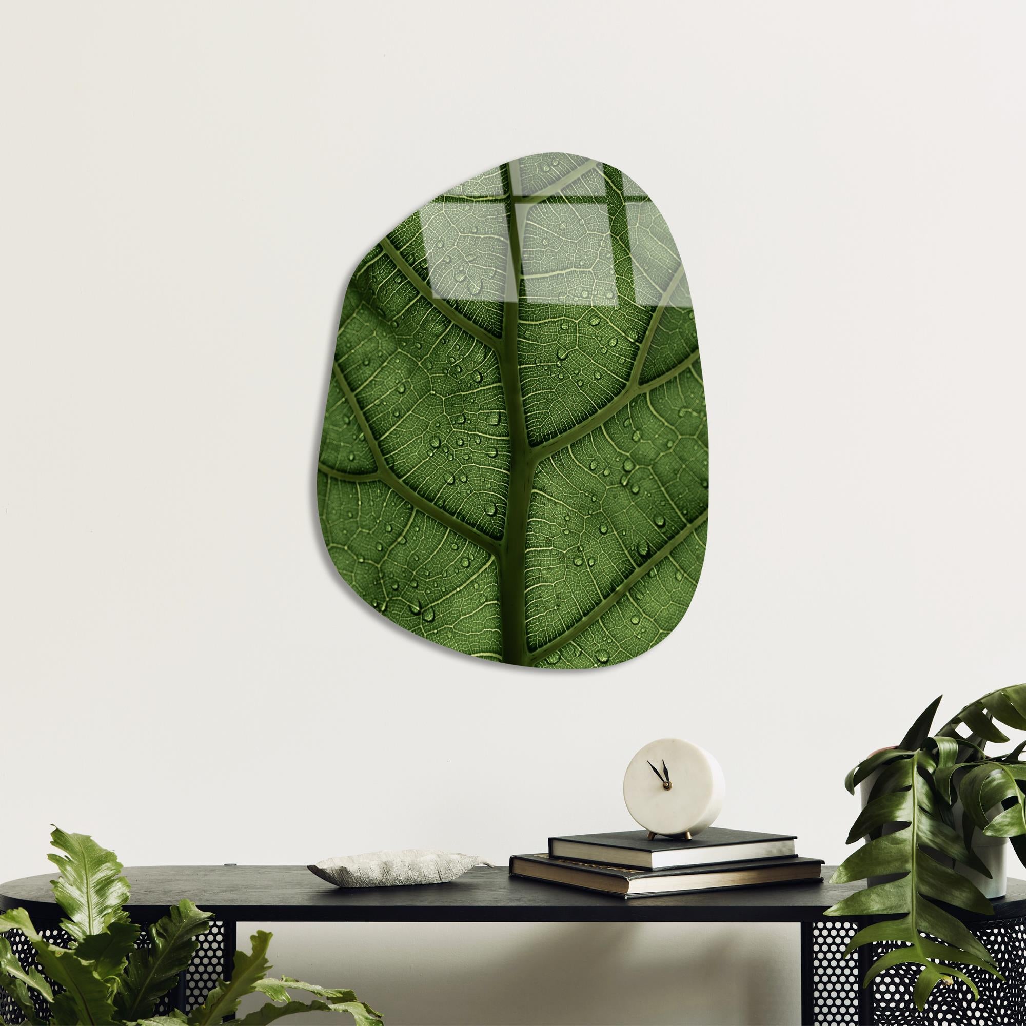 UV-1119 Baskılı Cam Amorf Duvar Tablosu | ByLamp