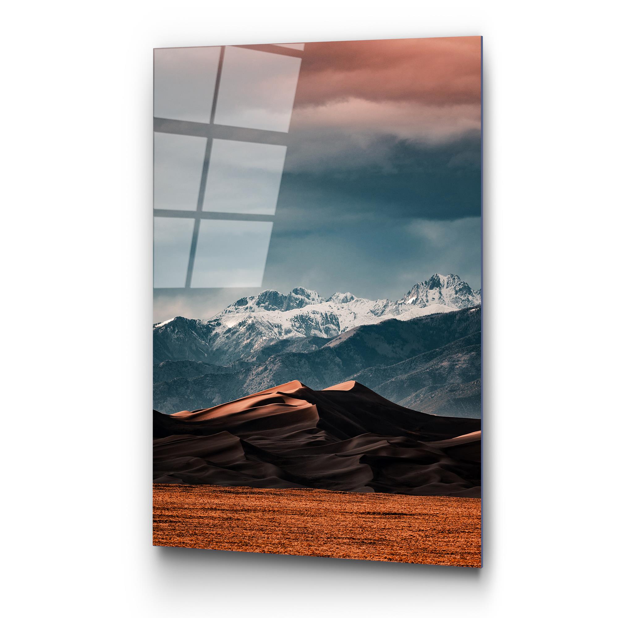 UV-116 Baskılı Cam Dikdörtgen Duvar Tablosu | ByLamp