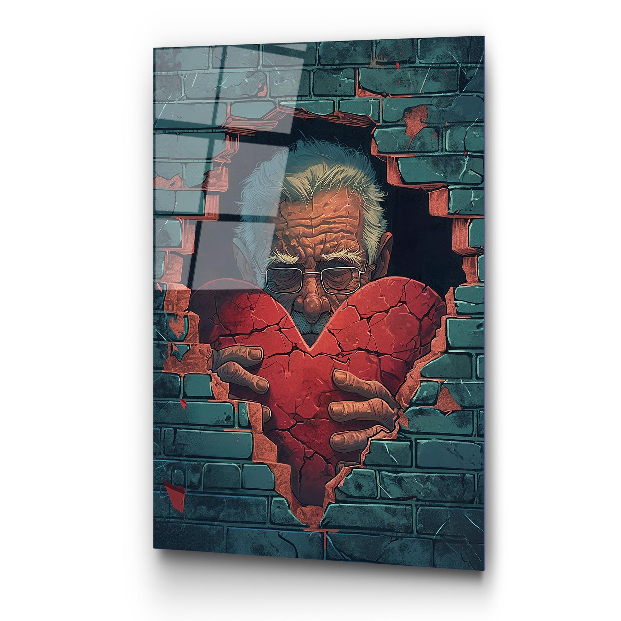 UV-1173 Baskılı Cam Dikdörtgen Duvar Tablosu | ByLamp