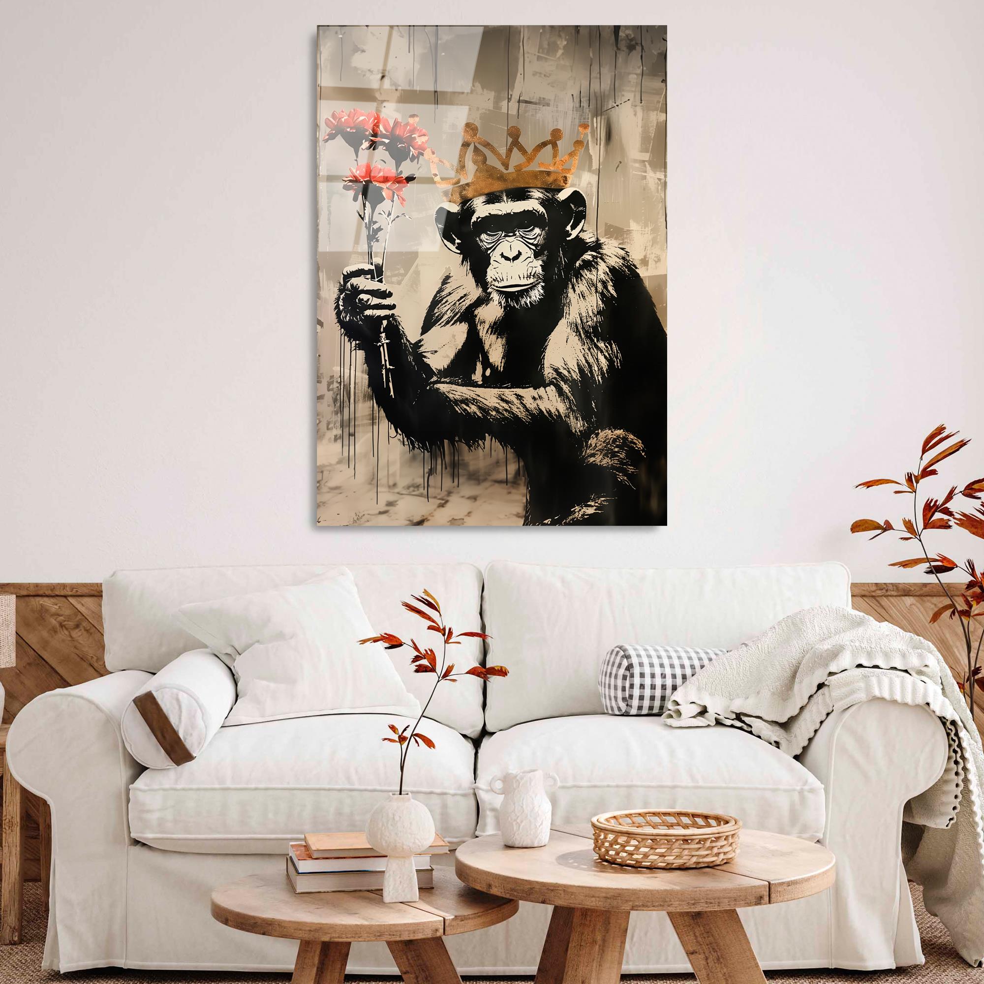 UV-1189  Baskılı Cam Dikdörtgen Duvar Tablosu | ByLamp