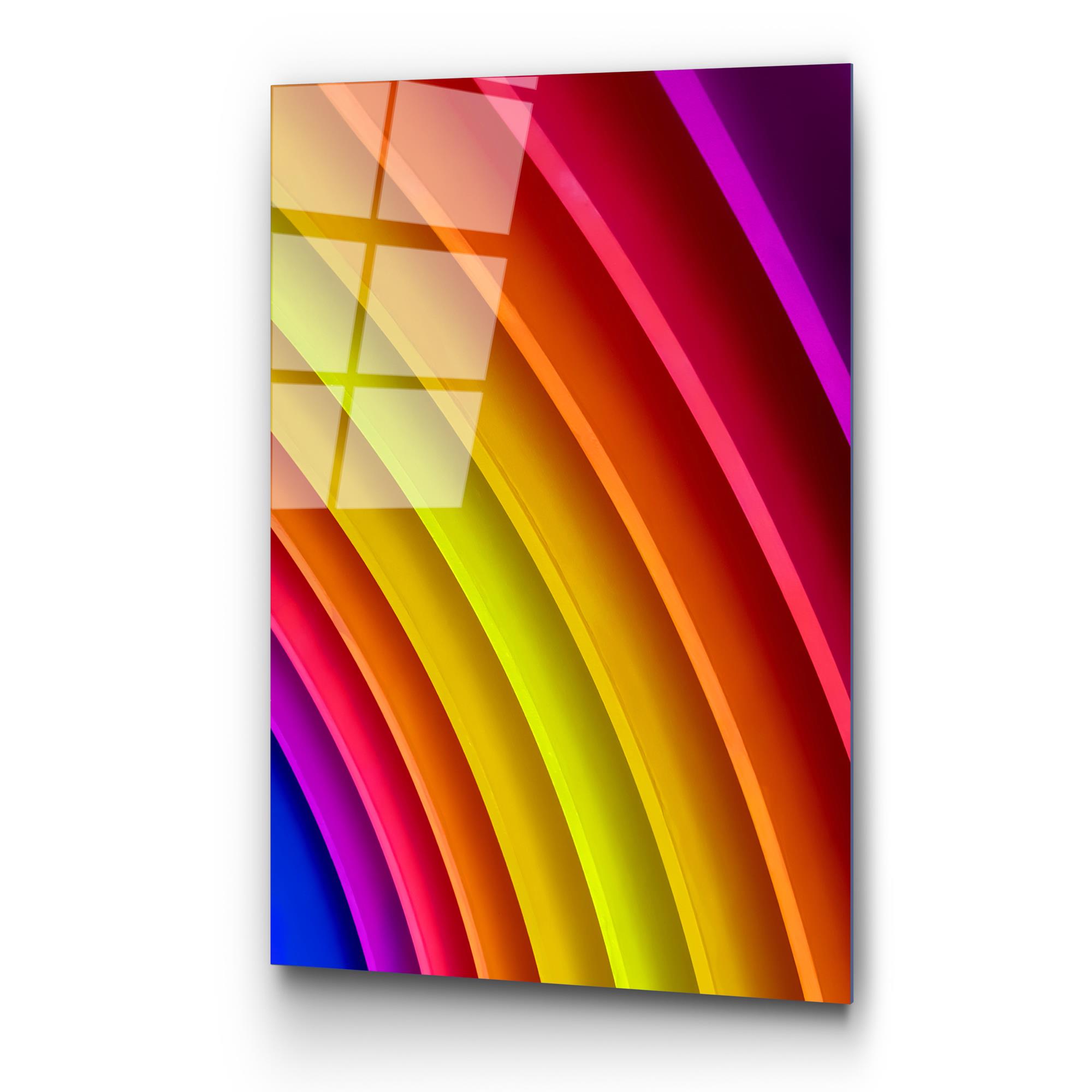 UV-118 Baskılı Cam Dikdörtgen Duvar Tablosu | ByLamp