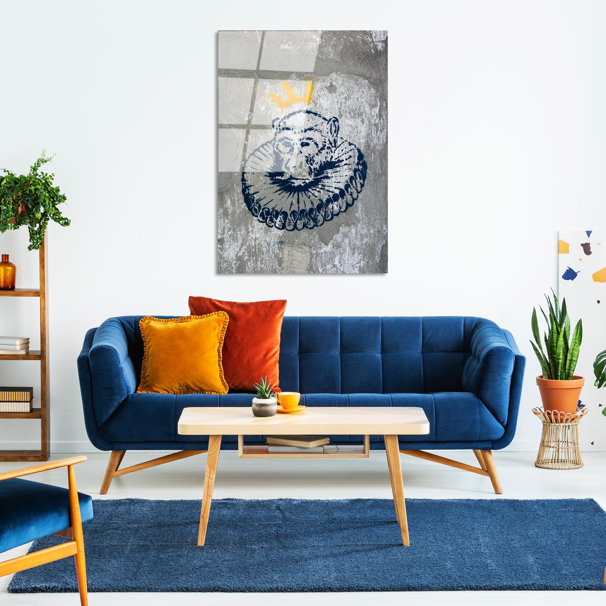 UV-1191 Baskılı Cam Dikdörtgen Duvar Tablosu | ByLamp