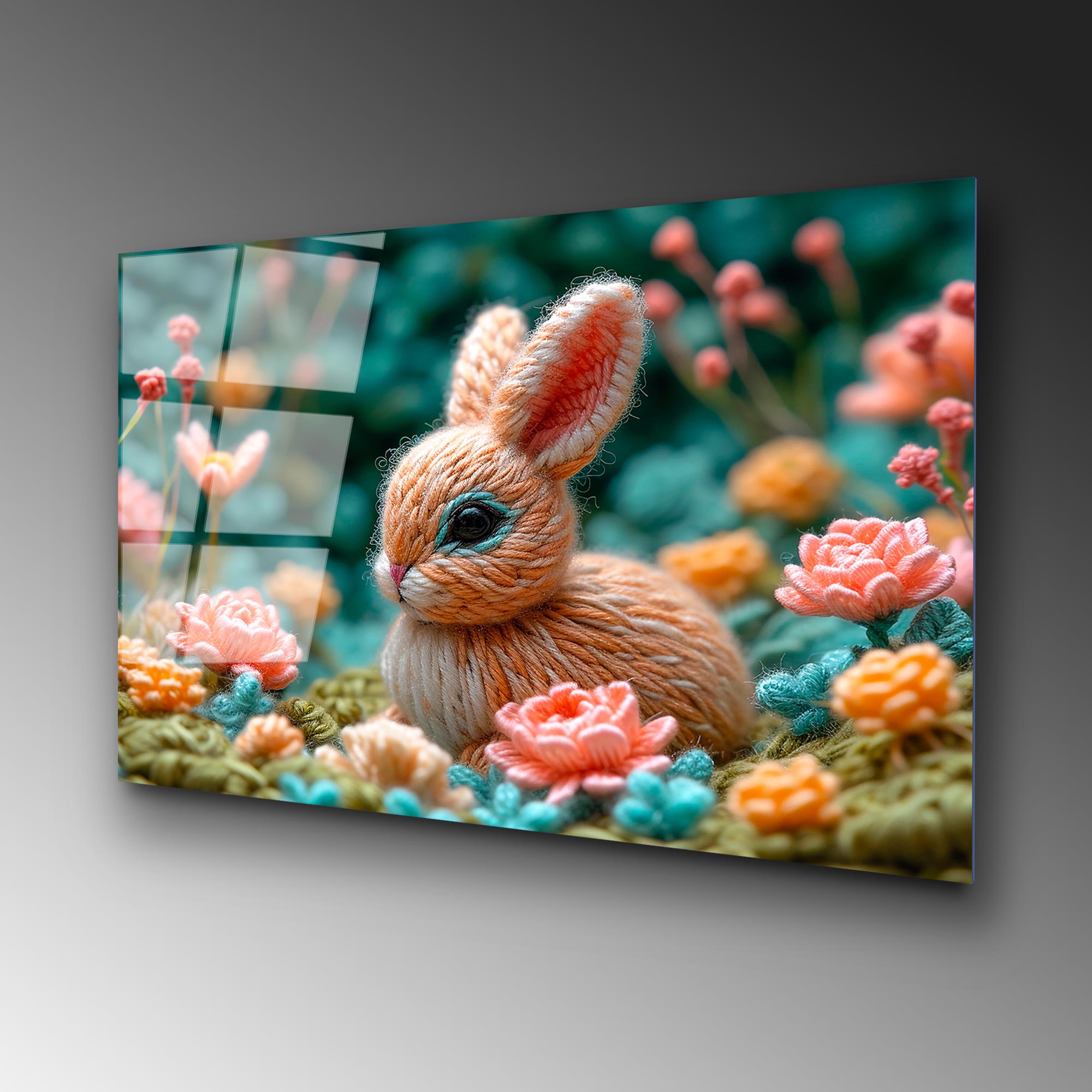 UV-1192 Baskılı Cam Dikdörtgen Duvar Tablosu | ByLamp