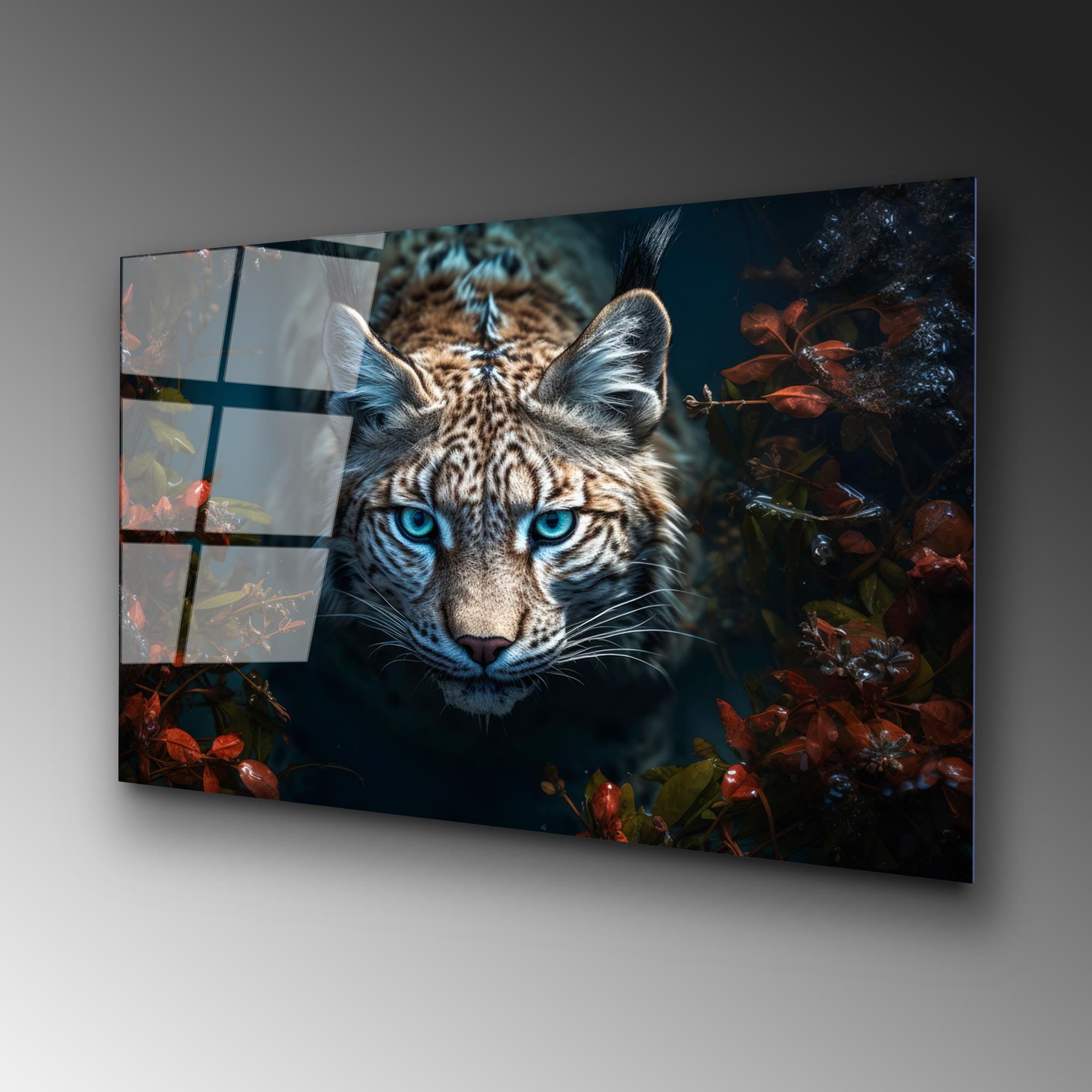 UV-1195 Baskılı Cam Dikdörtgen Duvar Tablosu | ByLamp