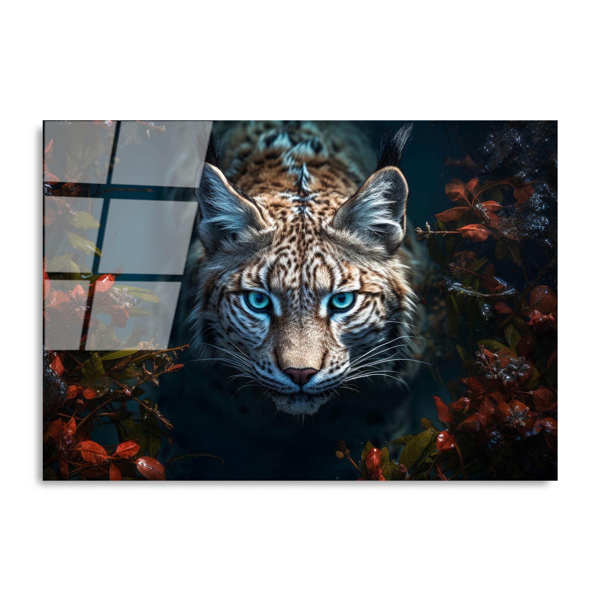 UV-1195 Baskılı Cam Dikdörtgen Duvar Tablosu | ByLamp