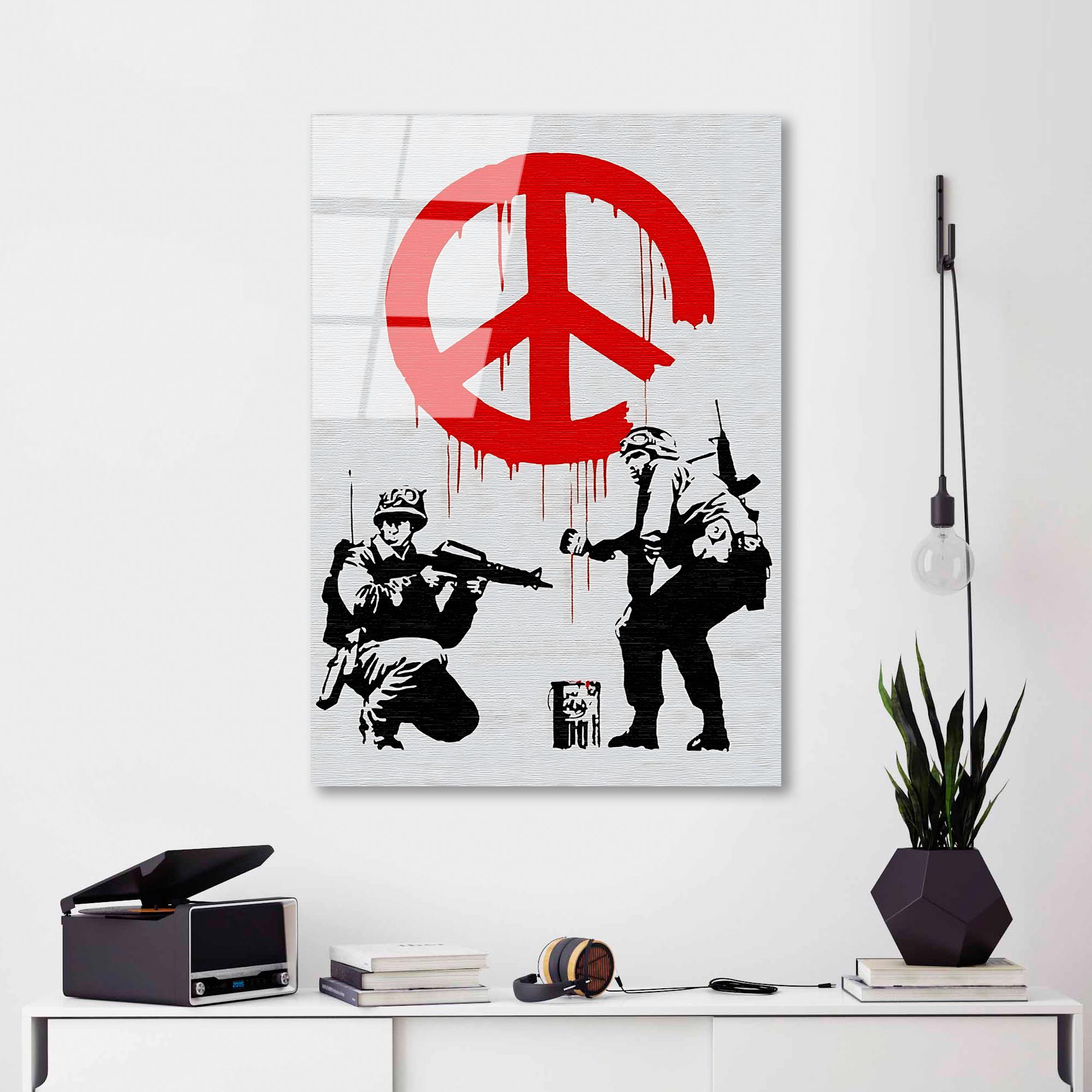 UV-1198 Baskılı Cam Dikdörtgen Duvar Tablosu | ByLamp