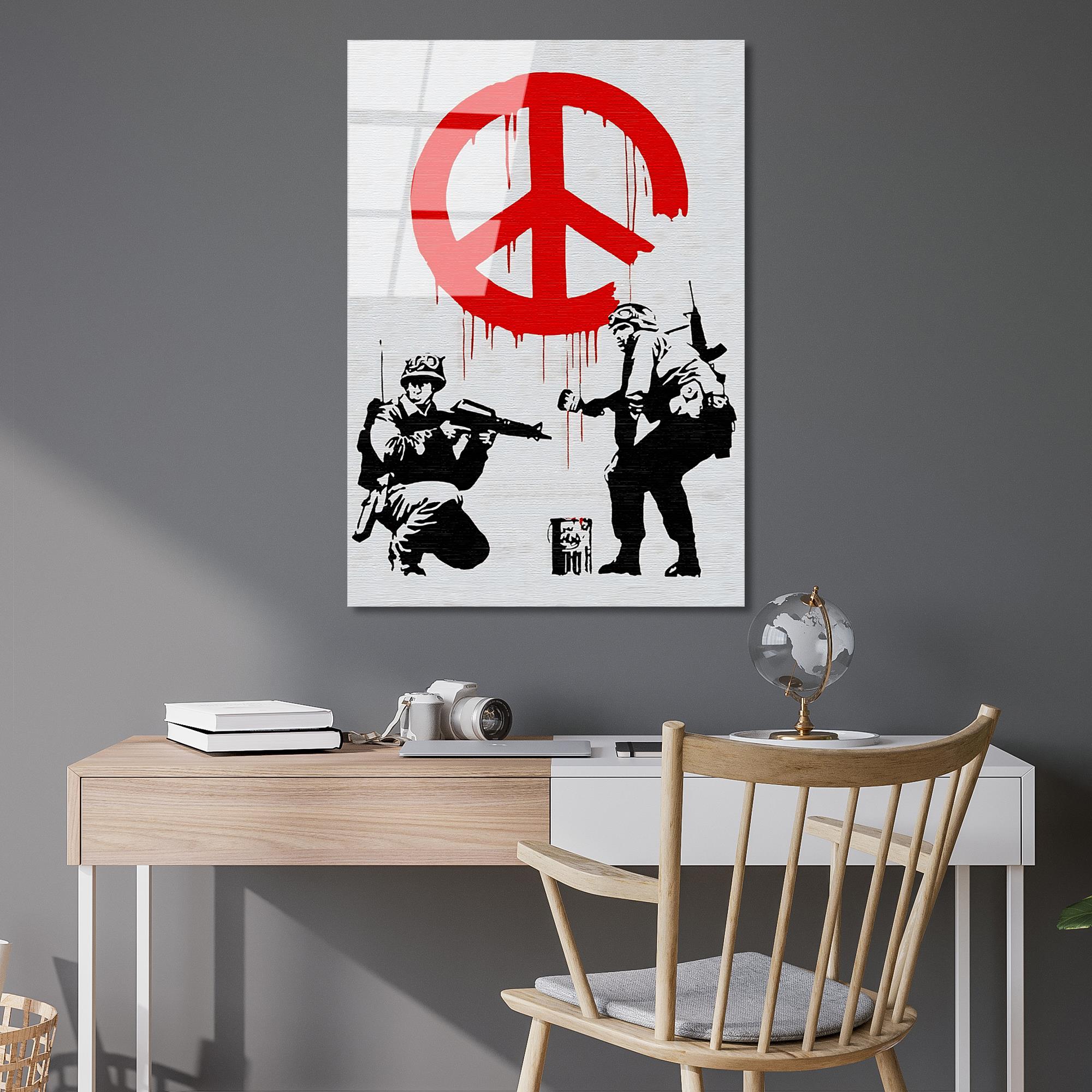 UV-1198 Baskılı Cam Dikdörtgen Duvar Tablosu | ByLamp