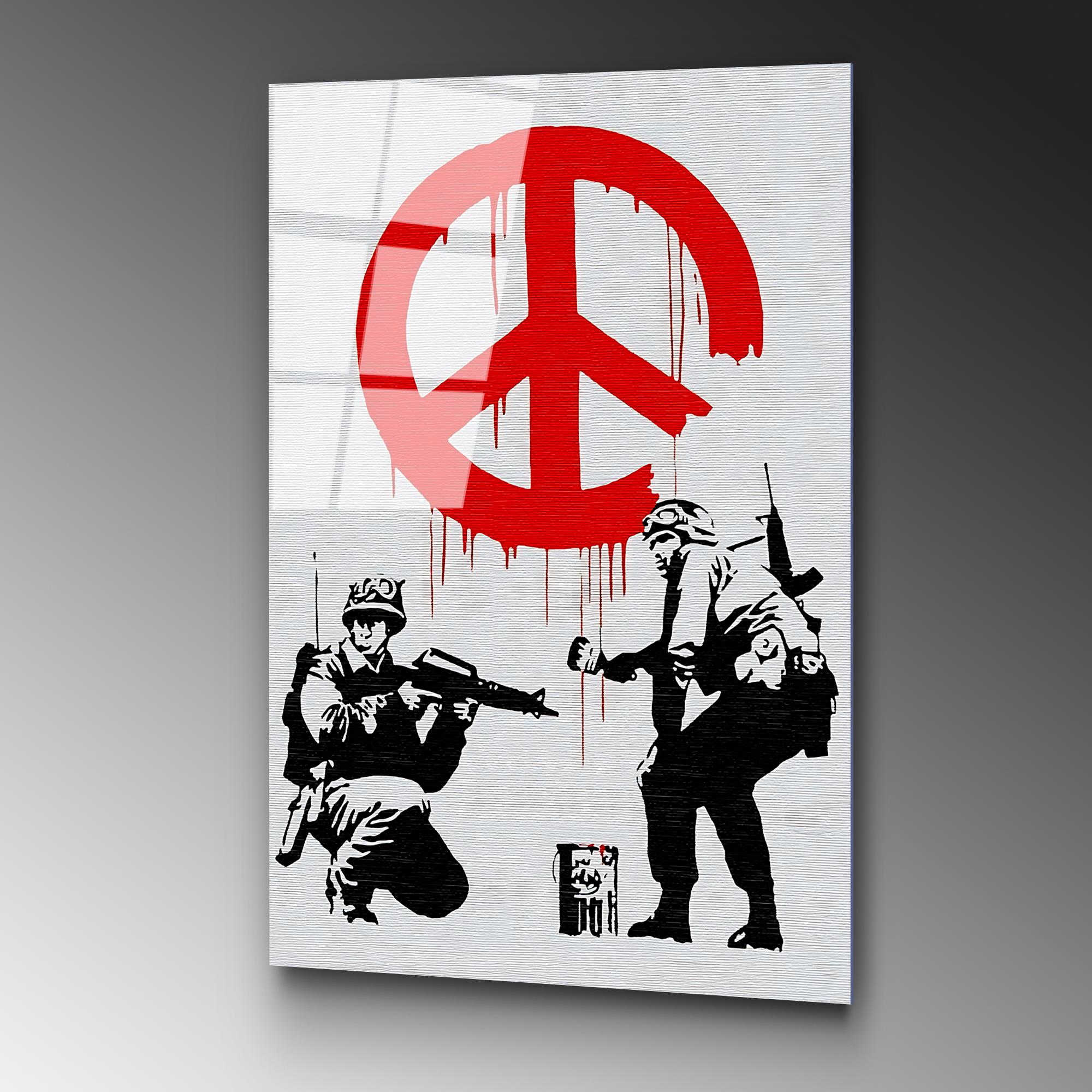 UV-1198 Baskılı Cam Dikdörtgen Duvar Tablosu | ByLamp