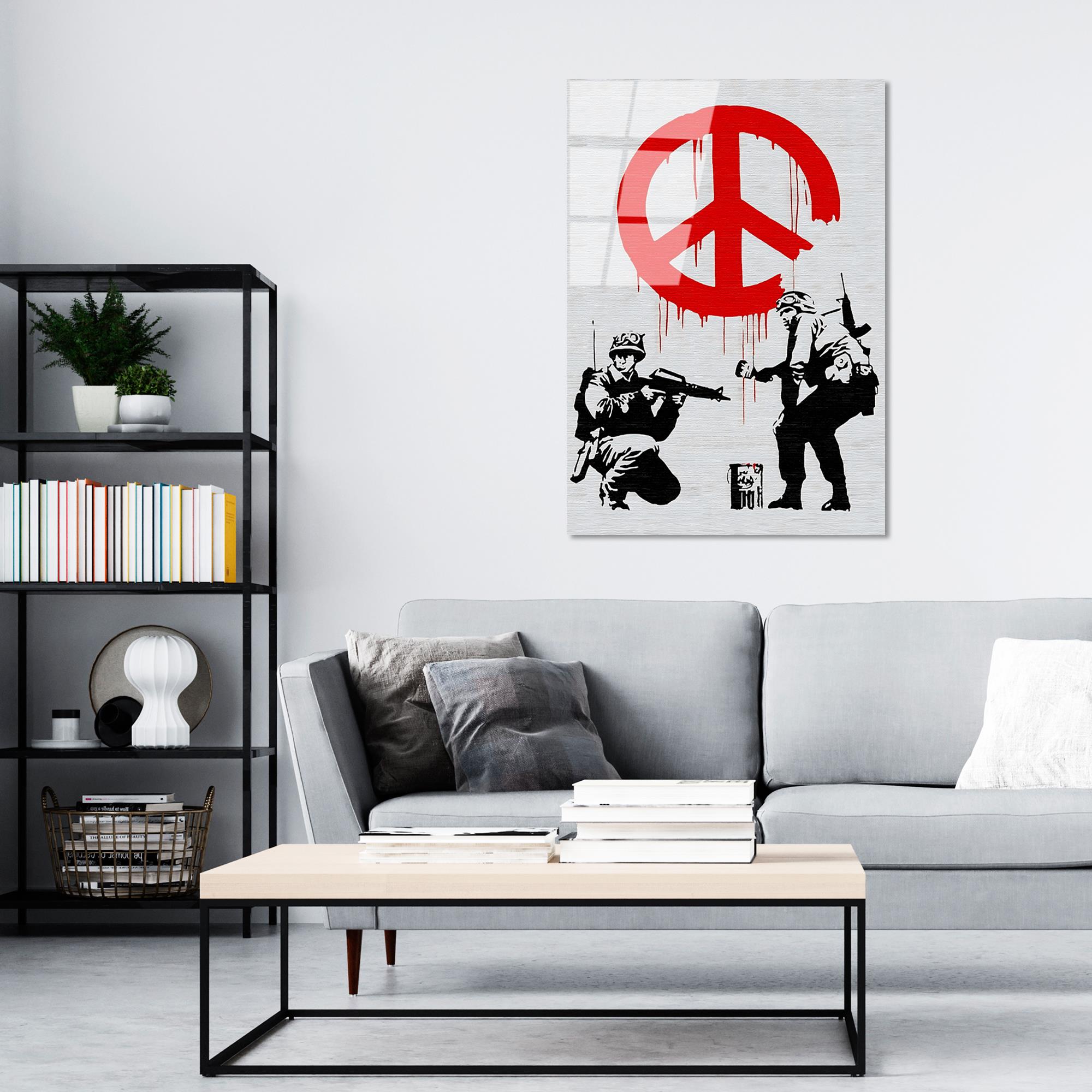 UV-1198 Baskılı Cam Dikdörtgen Duvar Tablosu | ByLamp