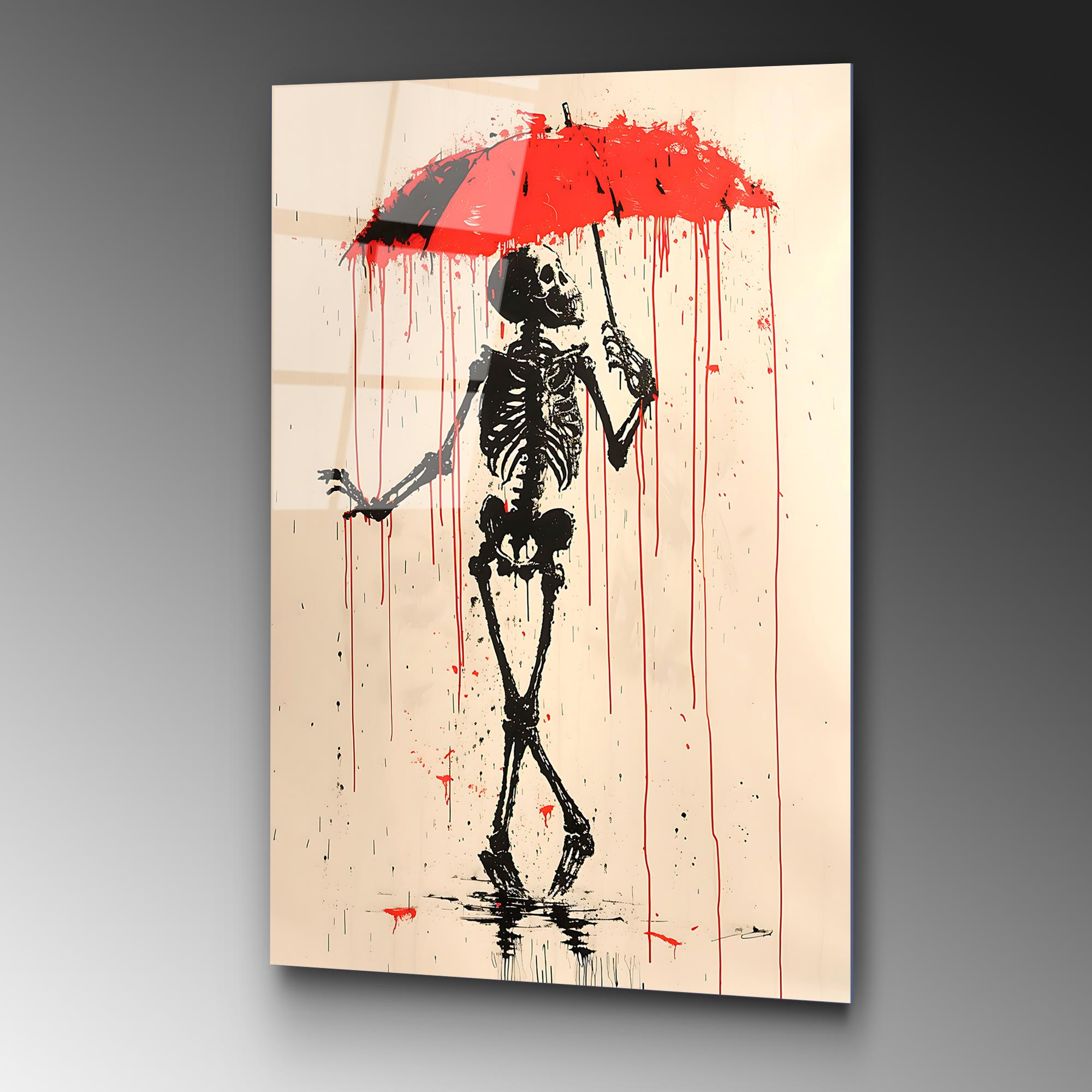 UV-1199 Baskılı Cam Dikdörtgen Duvar Tablosu | ByLamp