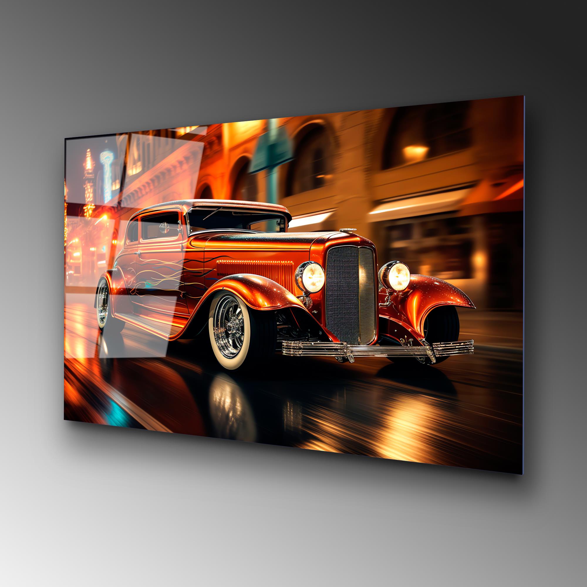 UV-1203 Baskılı Cam Dikdörtgen Duvar Tablosu | ByLamp