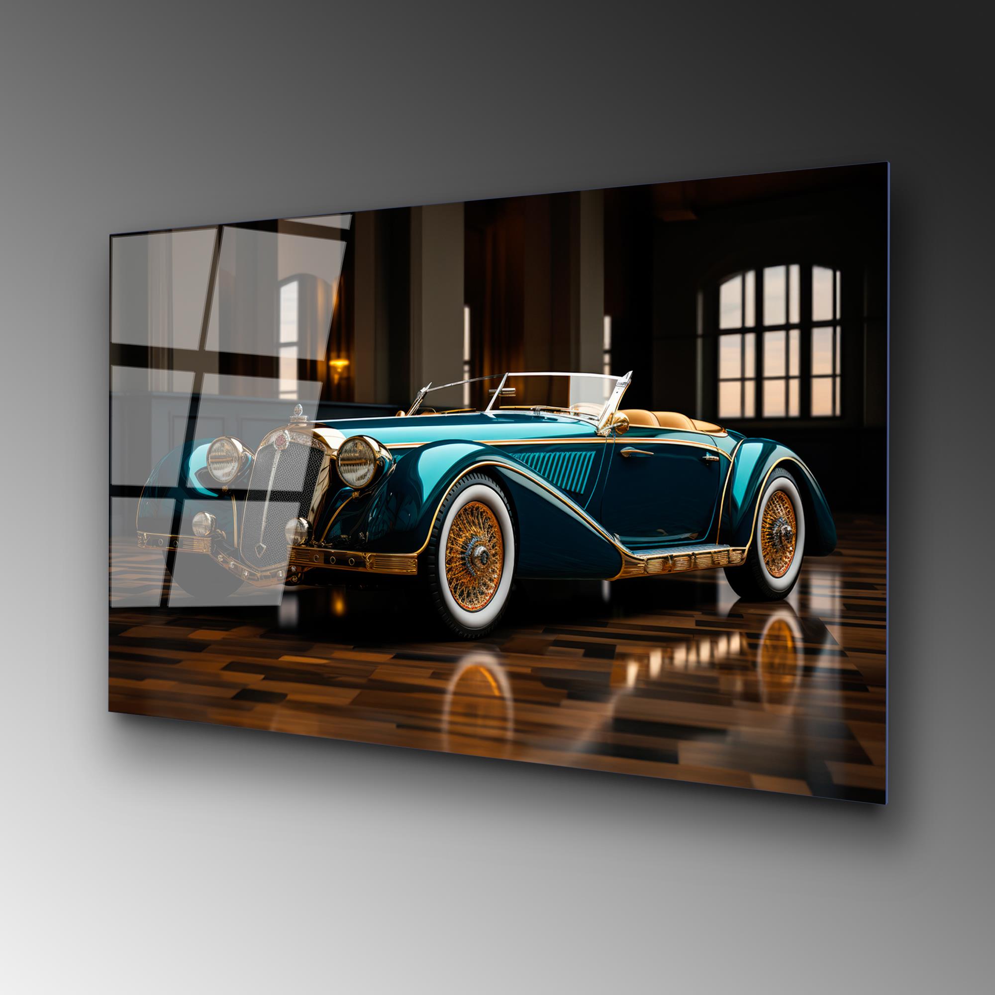 UV-1204 Baskılı Cam Dikdörtgen Duvar Tablosu | ByLamp