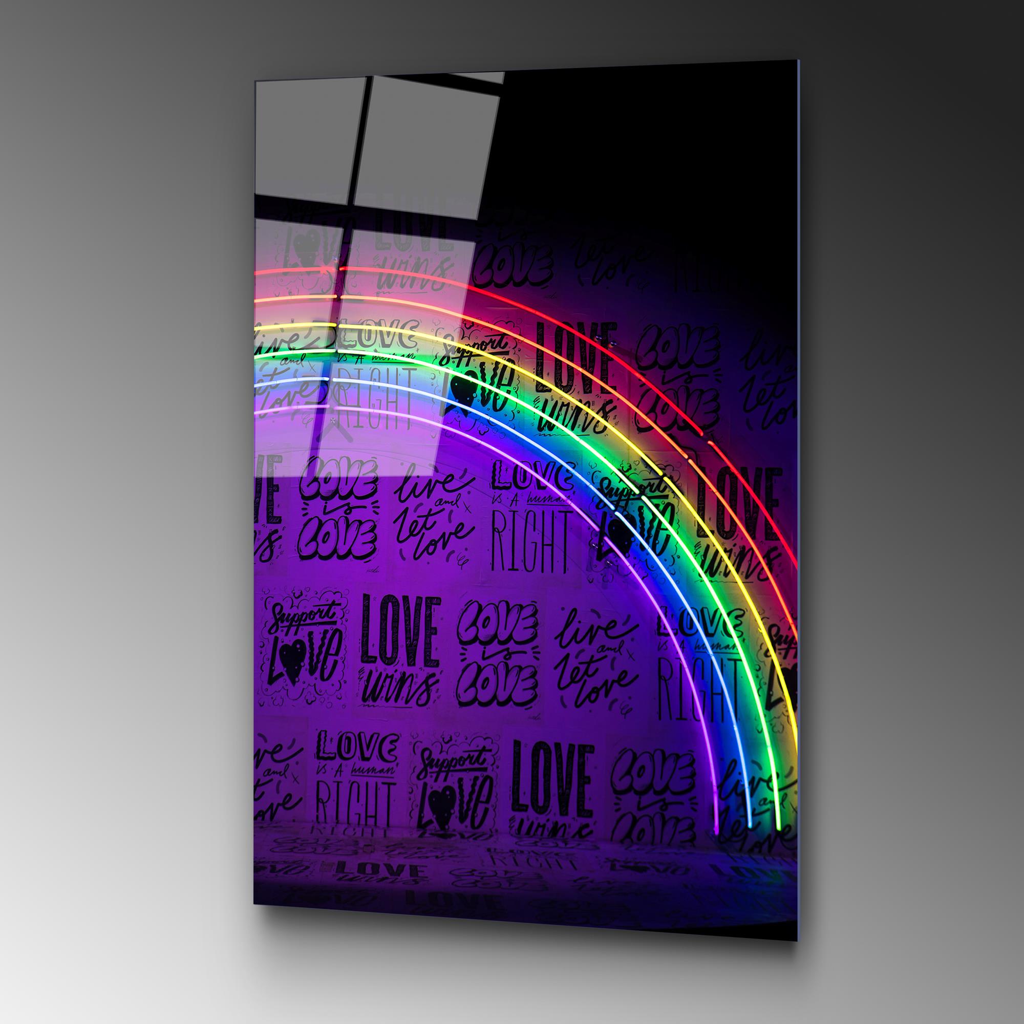 UV-120 Baskılı Cam Dikdörtgen Duvar Tablosu | ByLamp