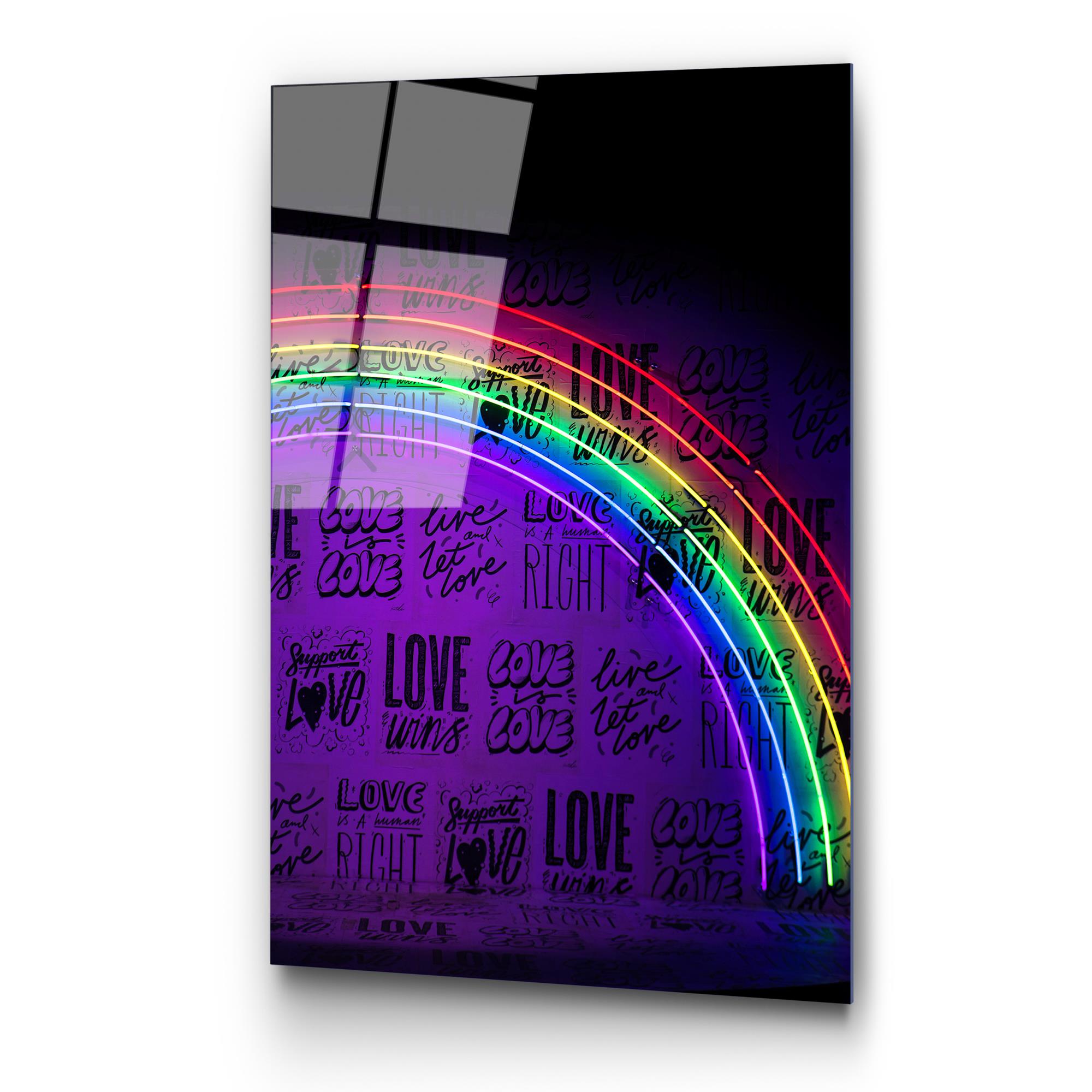 UV-120 Baskılı Cam Dikdörtgen Duvar Tablosu | ByLamp