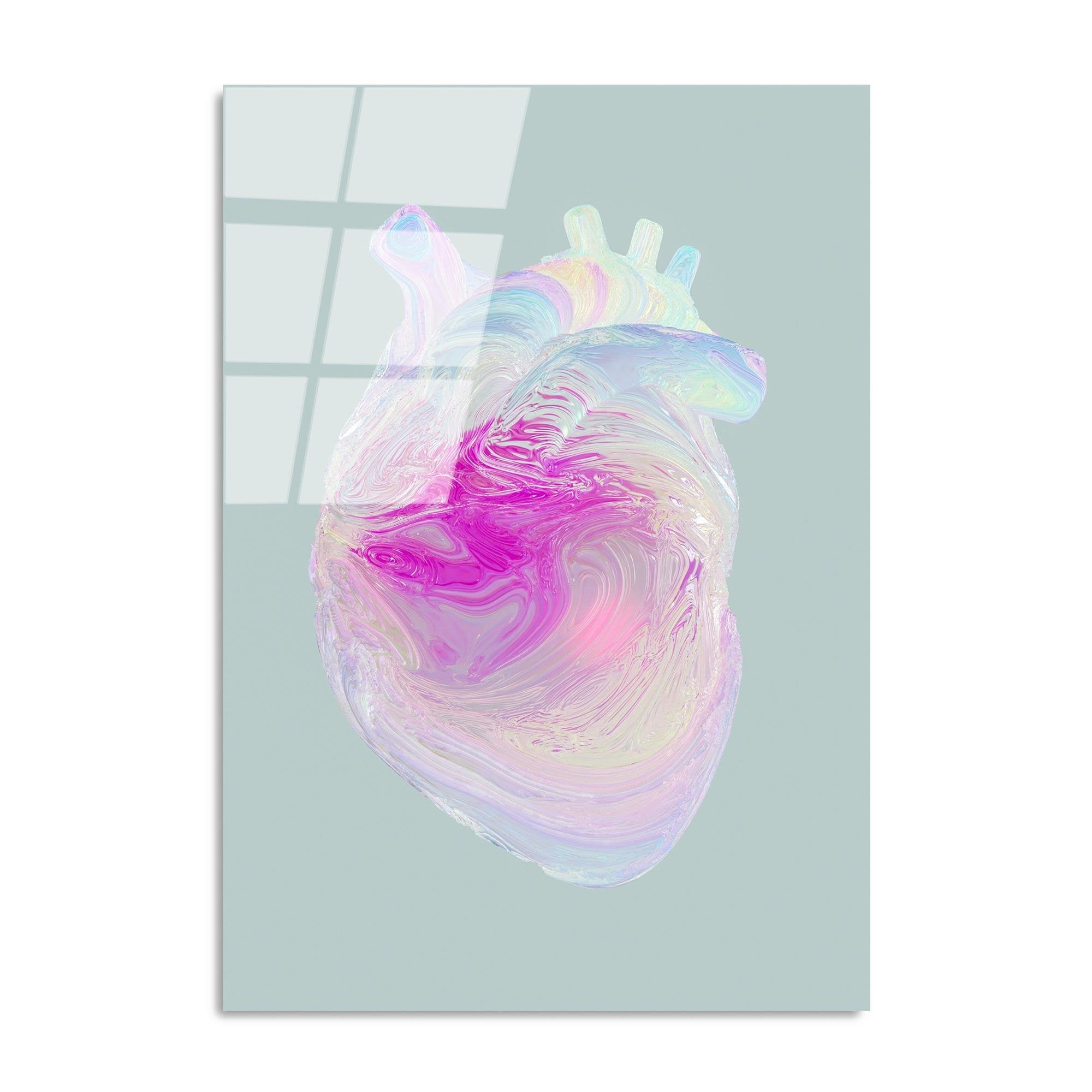 UV-1210 Baskılı Cam Dikdörtgen Duvar Tablosu | ByLamp