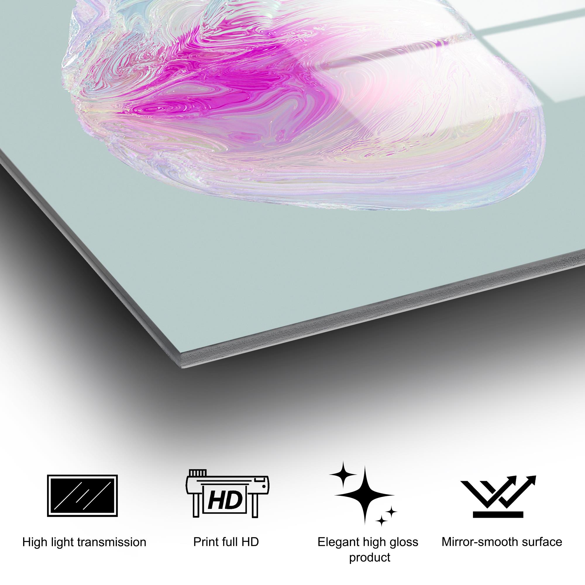 UV-1210 Baskılı Cam Dikdörtgen Duvar Tablosu | ByLamp