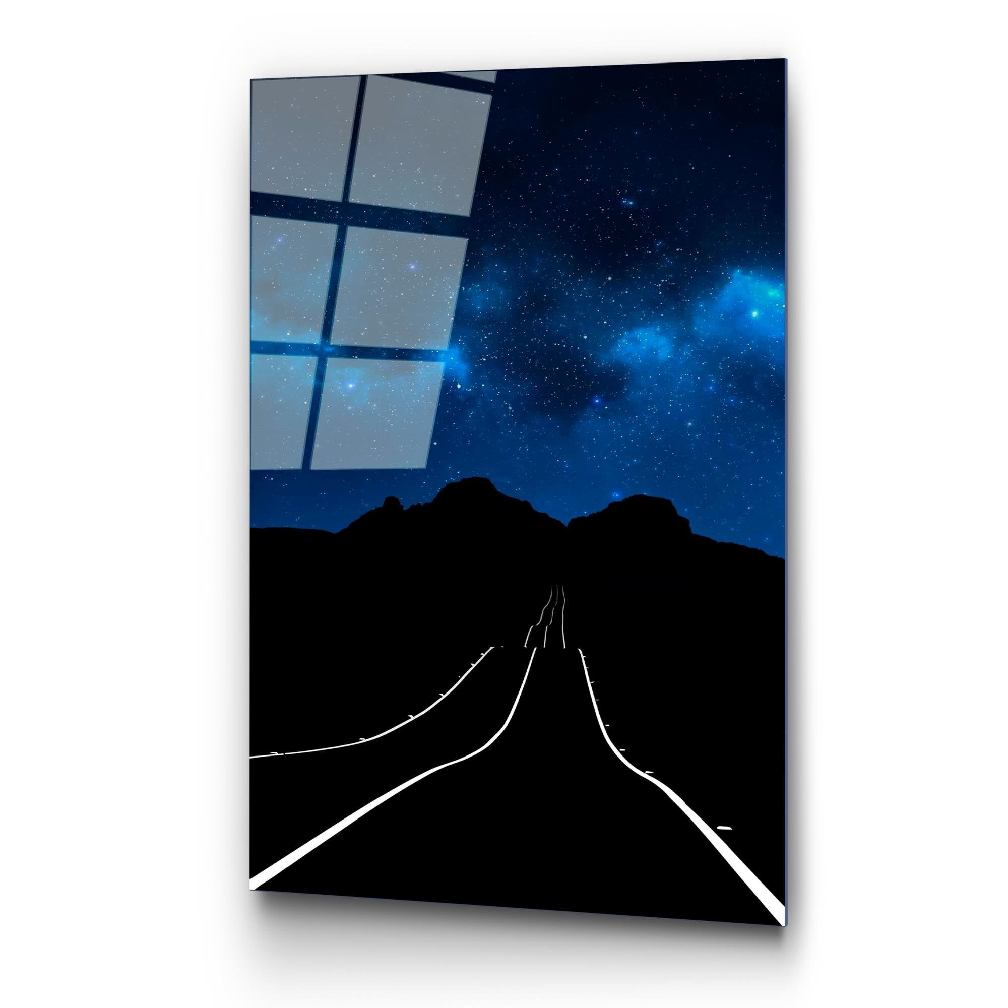 UV-126 Baskılı Cam Dikdörtgen Duvar Tablosu | ByLamp