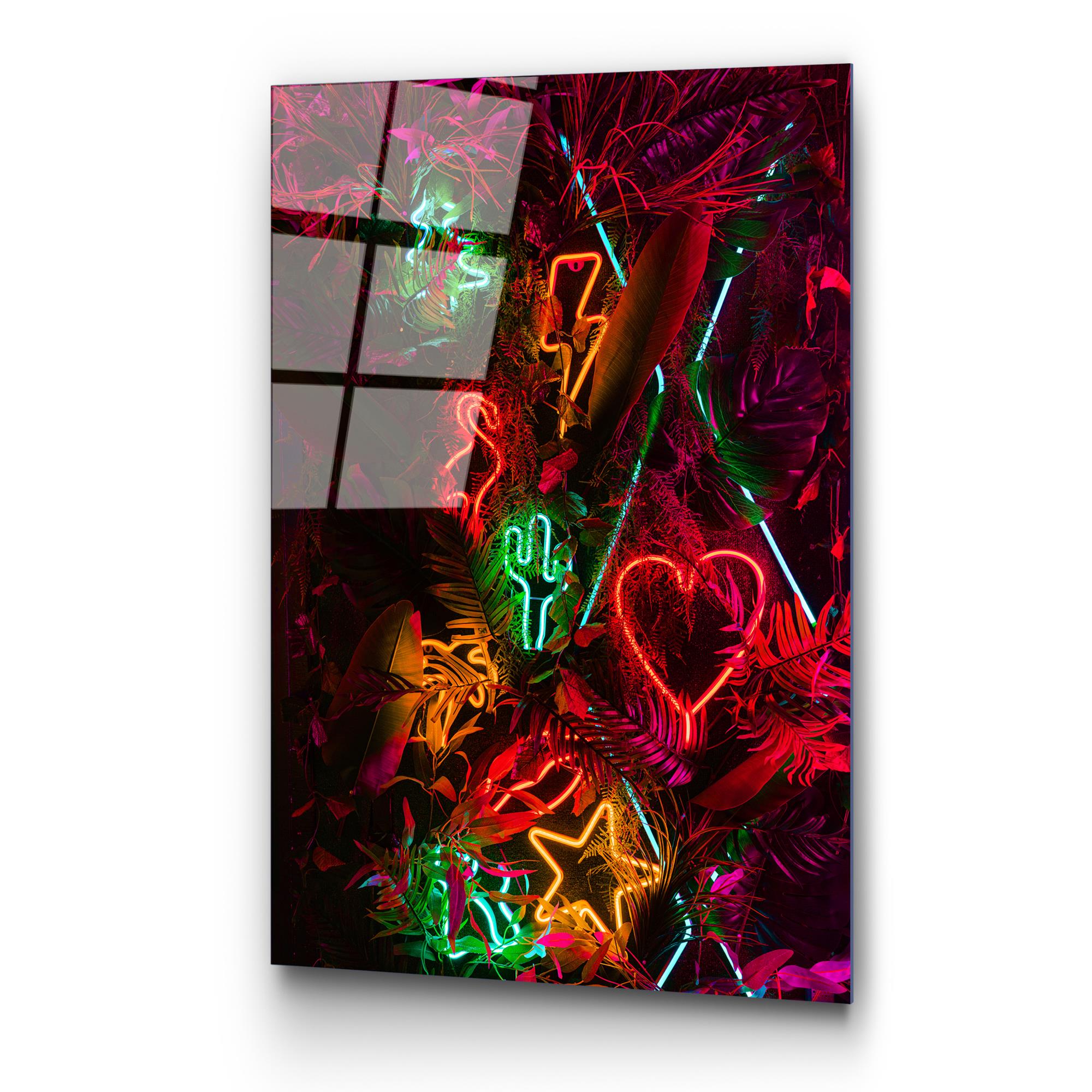 UV-138 Baskılı Cam Dikdörtgen Duvar Tablosu | ByLamp