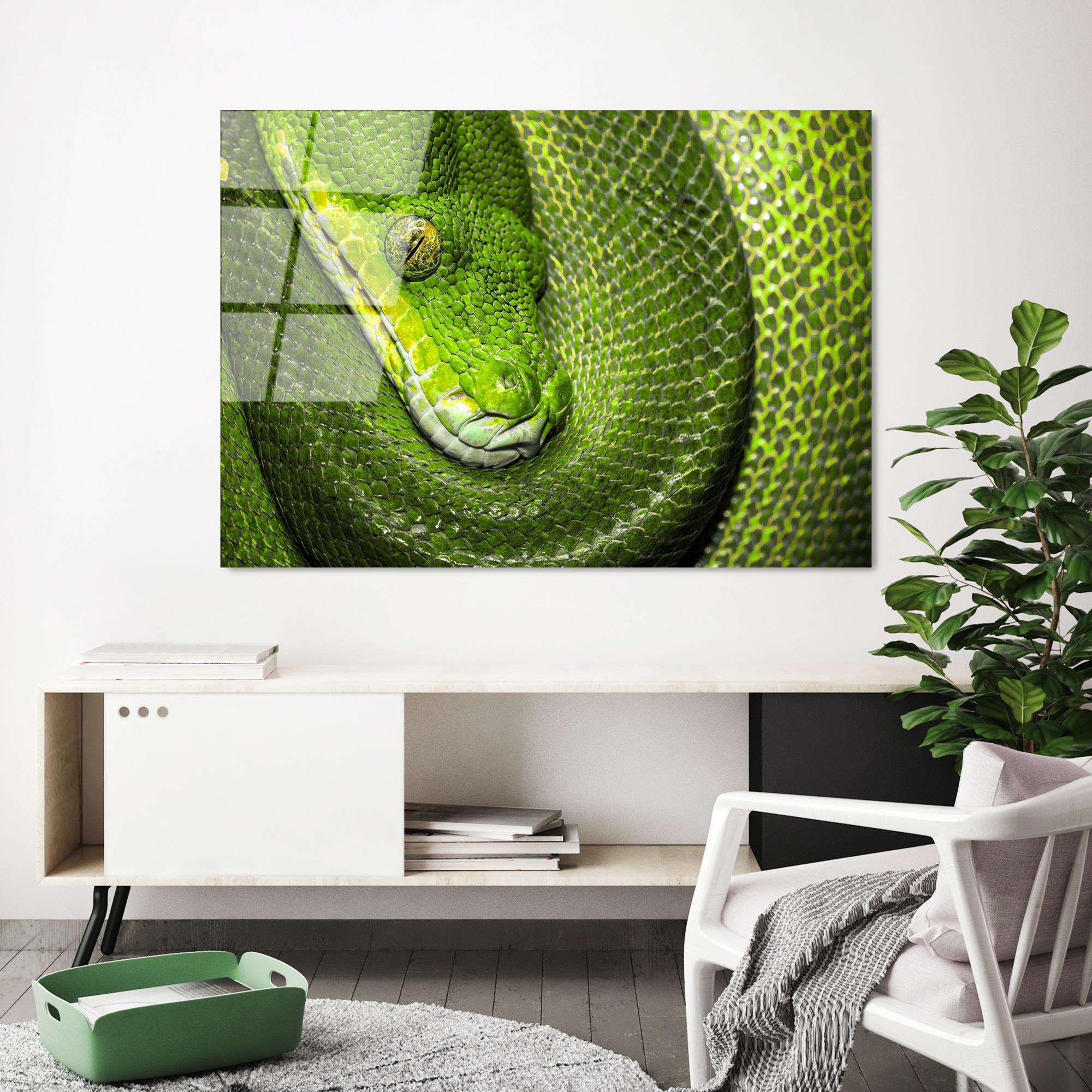 UV-150 Baskılı Cam Dikdörtgen Duvar Tablosu | ByLamp