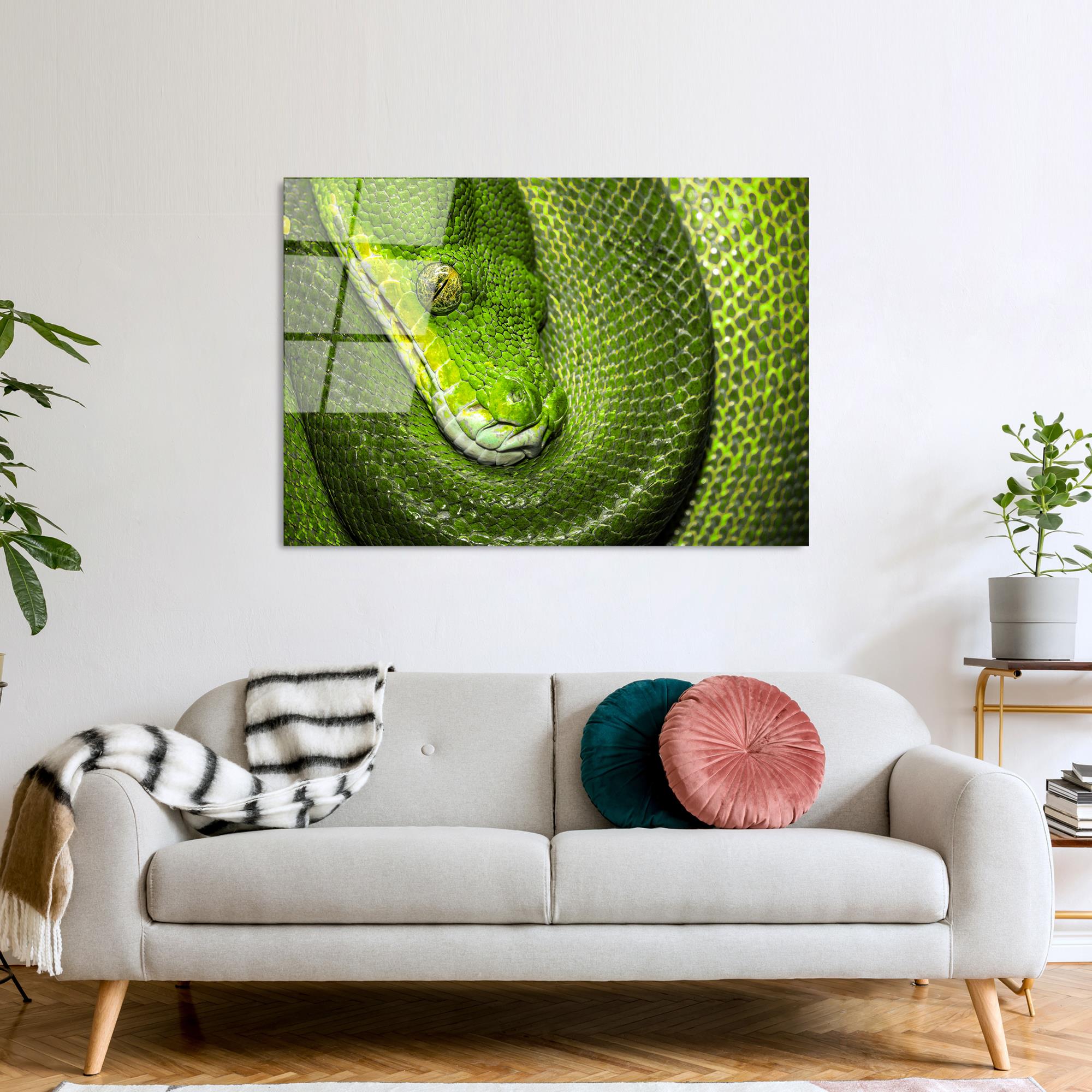 UV-150 Baskılı Cam Dikdörtgen Duvar Tablosu | ByLamp