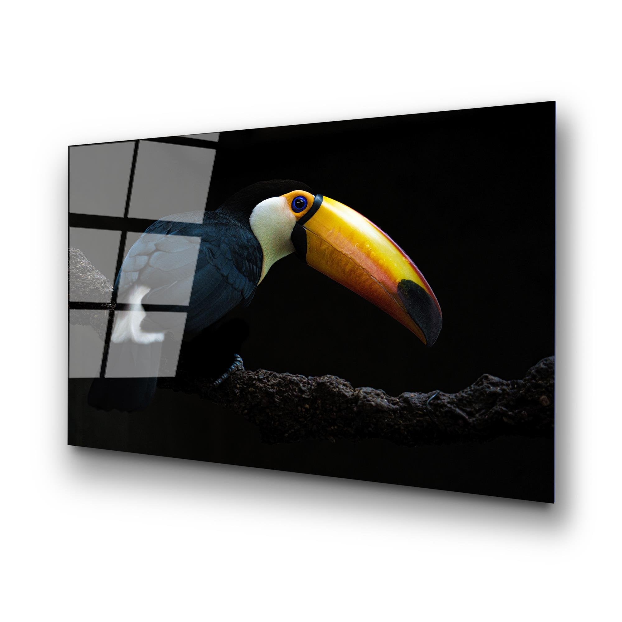 UV-156 Baskılı Cam Dikdörtgen Duvar Tablosu | ByLamp