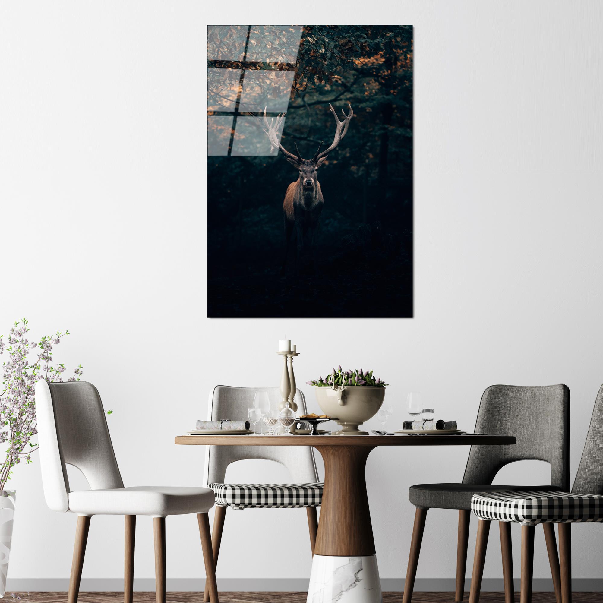 UV-157 Baskılı Cam Dikdörtgen Duvar Tablosu | ByLamp