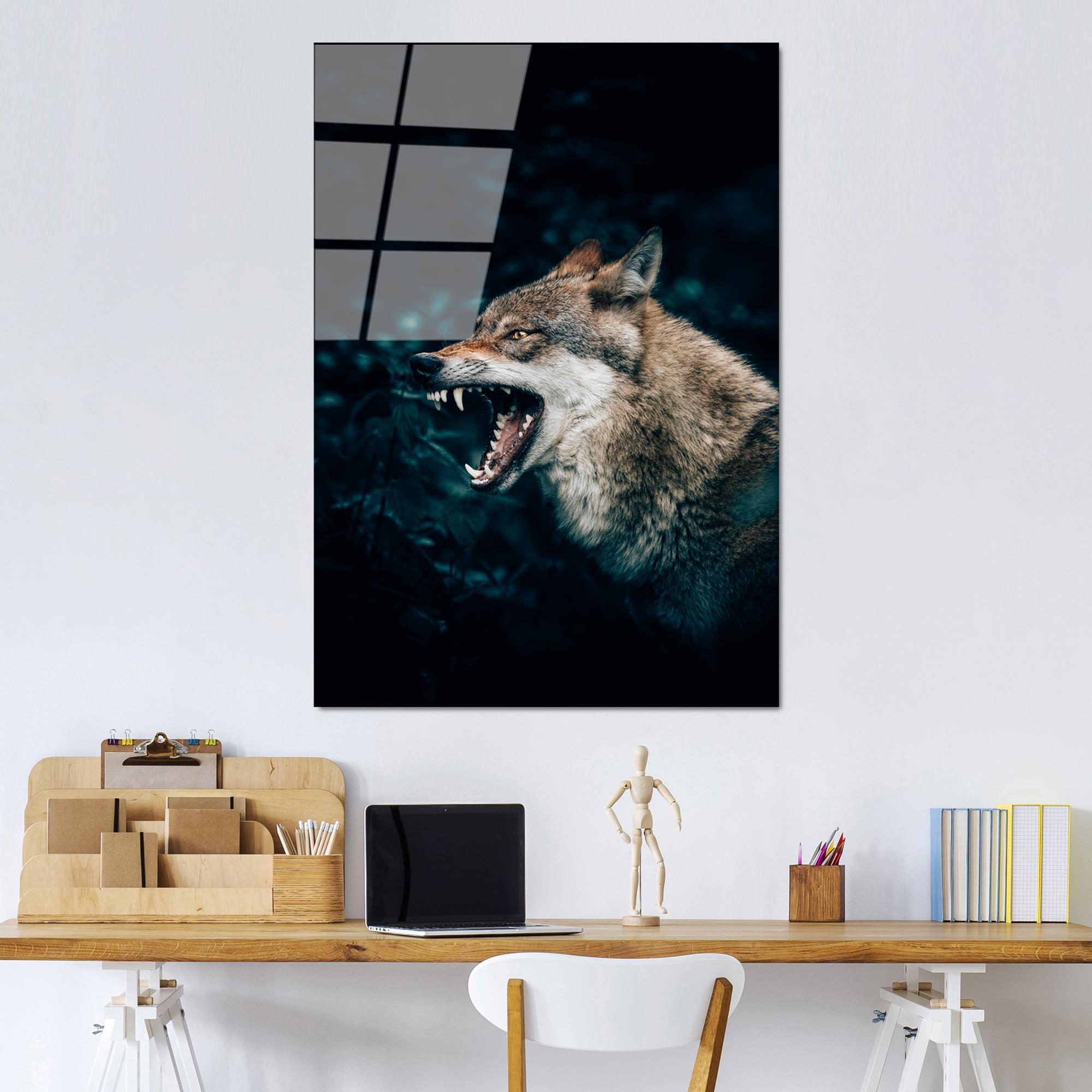 UV-158 Baskılı Cam Dikdörtgen Duvar Tablosu | ByLamp