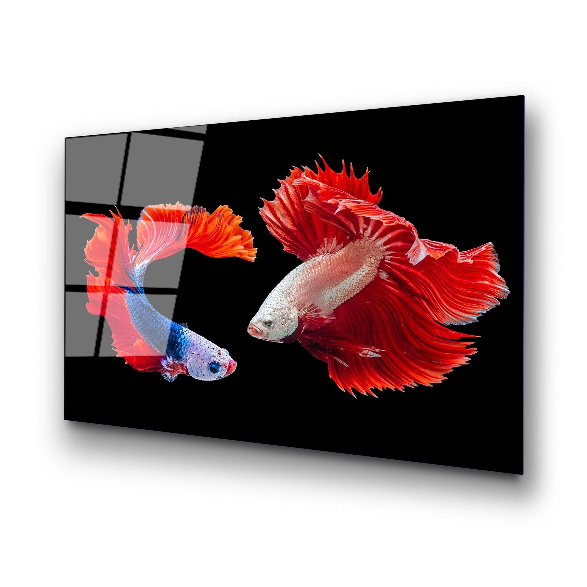 UV-167 Baskılı Cam Dikdörtgen Duvar Tablosu | ByLamp