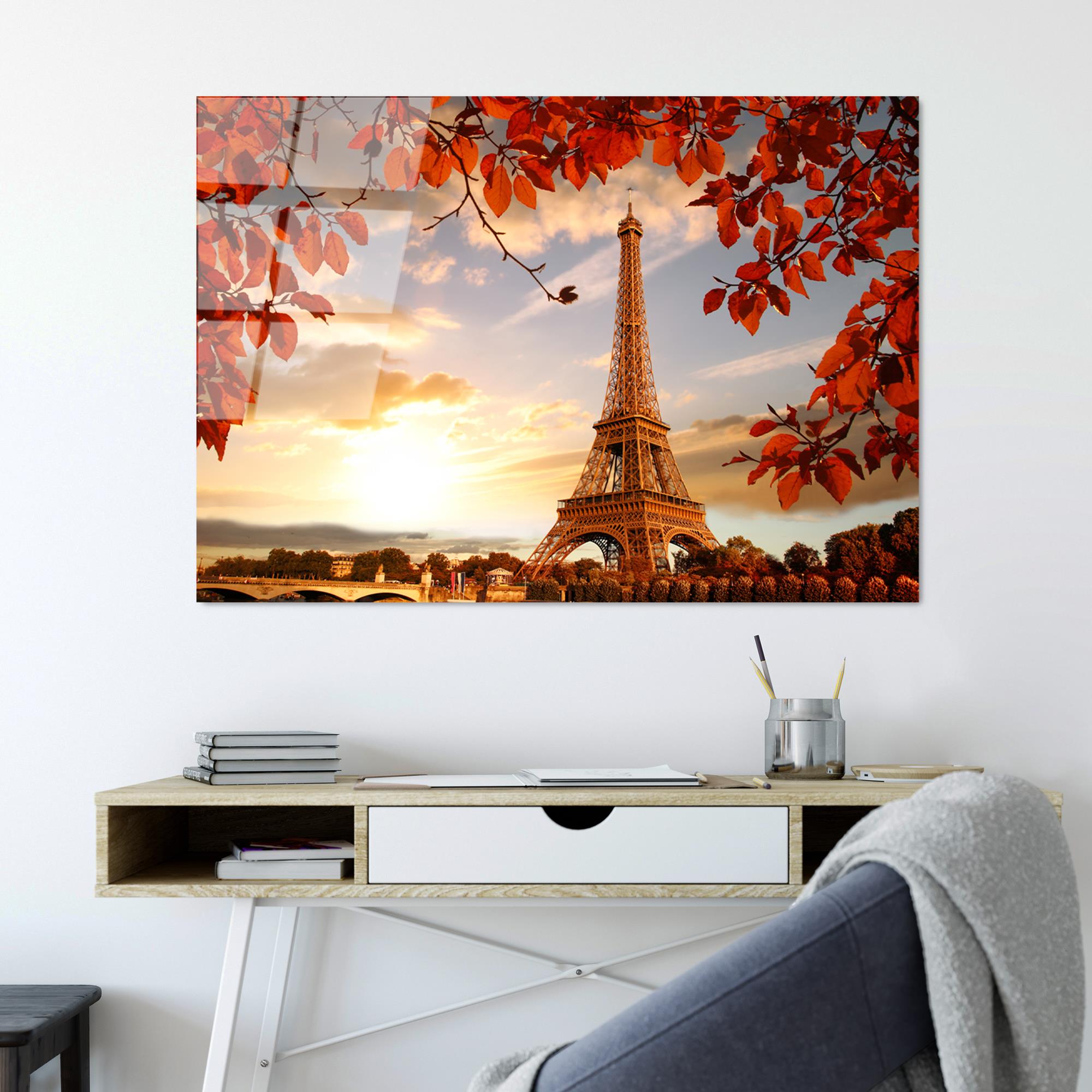 UV-168 Baskılı Cam Dikdörtgen Duvar Tablosu | ByLamp