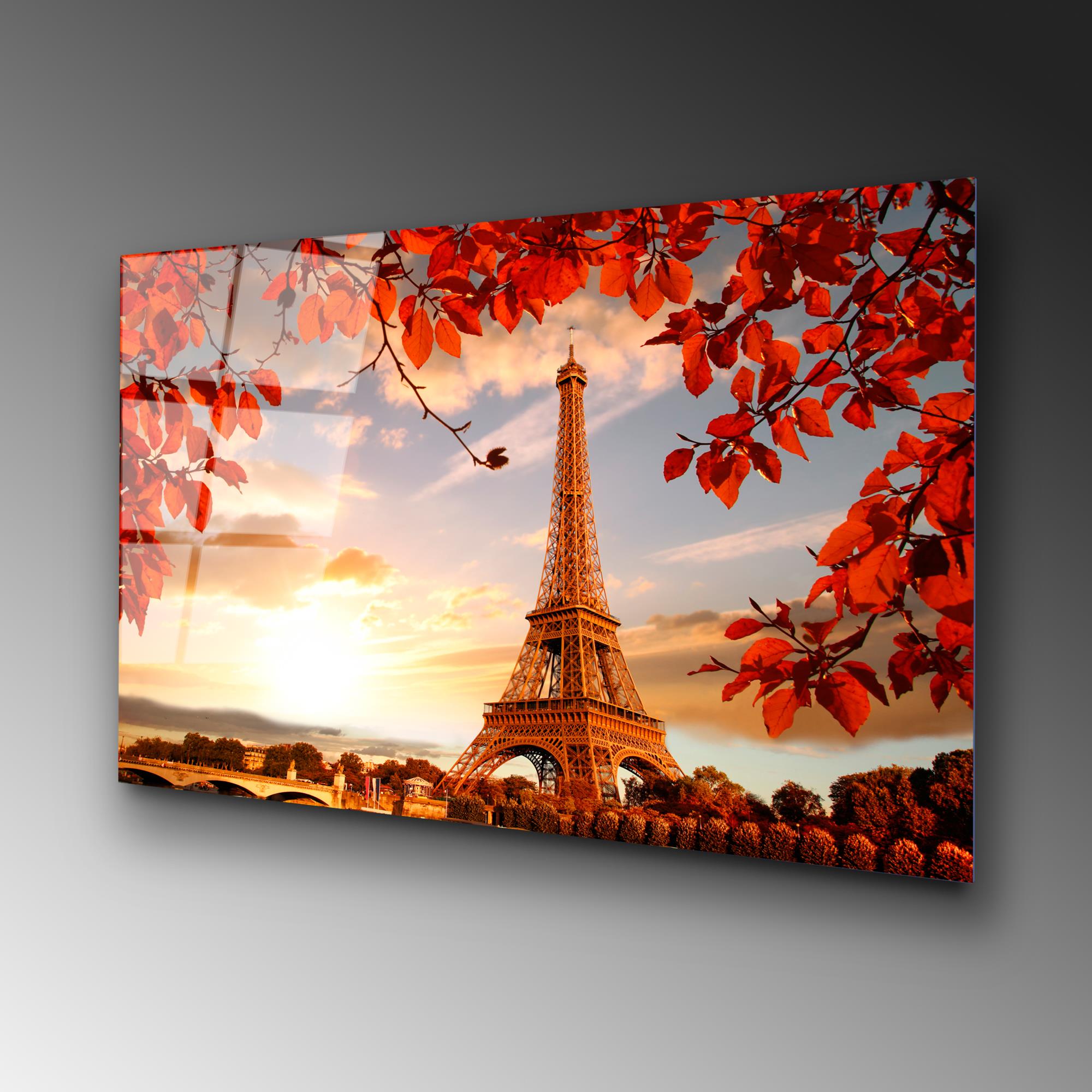 UV-168 Baskılı Cam Dikdörtgen Duvar Tablosu | ByLamp