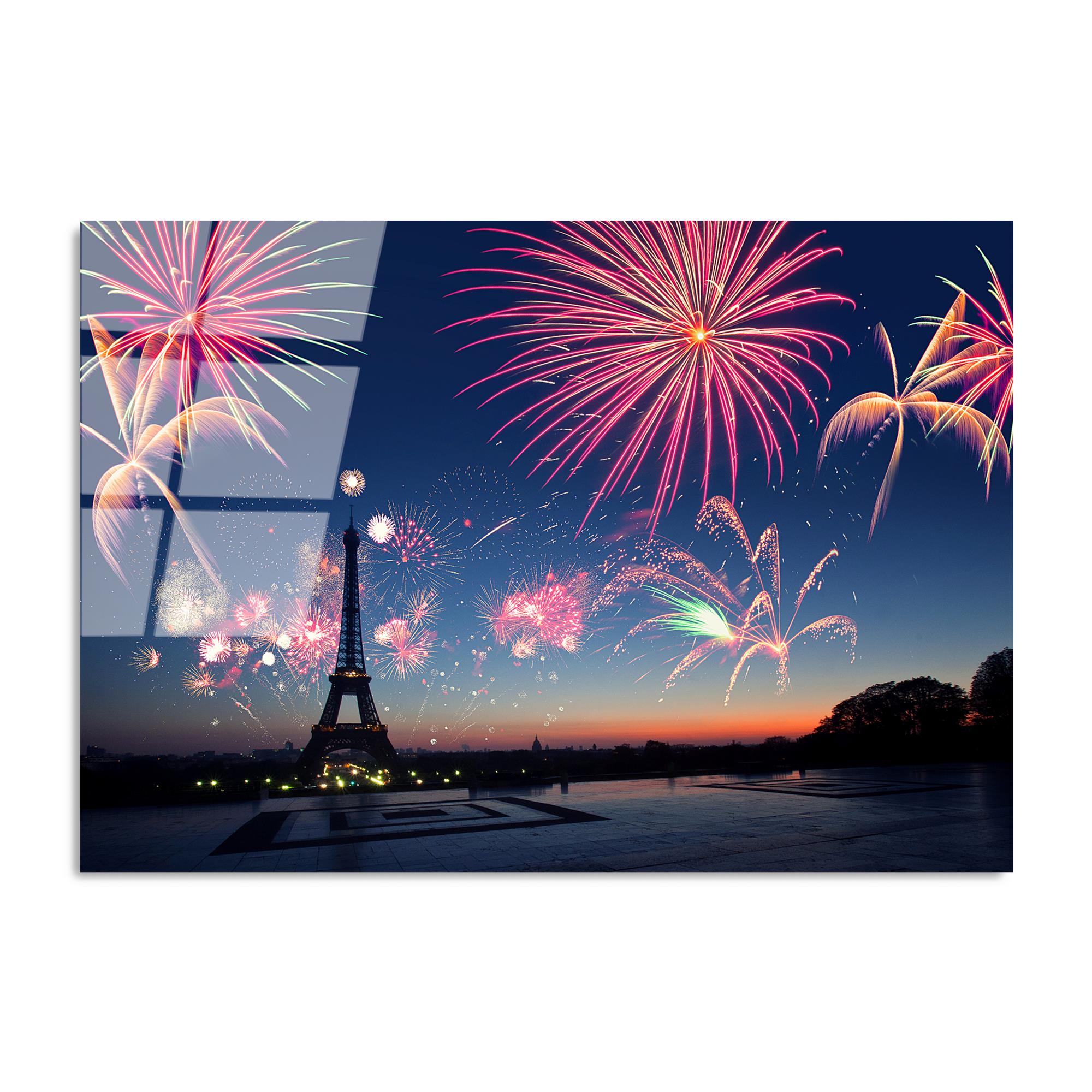 UV-175 Baskılı Cam Dikdörtgen Duvar Tablosu | ByLamp