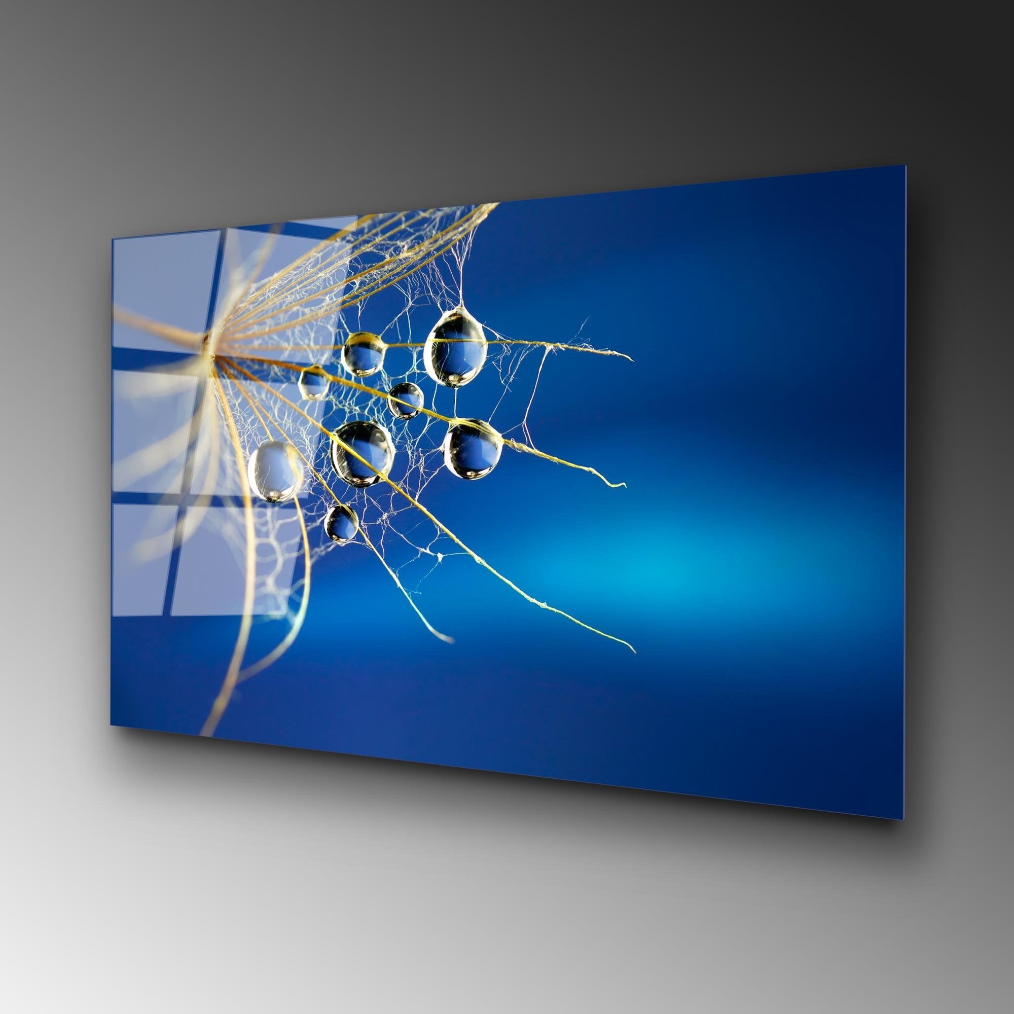 UV-176 Baskılı Cam Dikdörtgen Duvar Tablosu | ByLamp