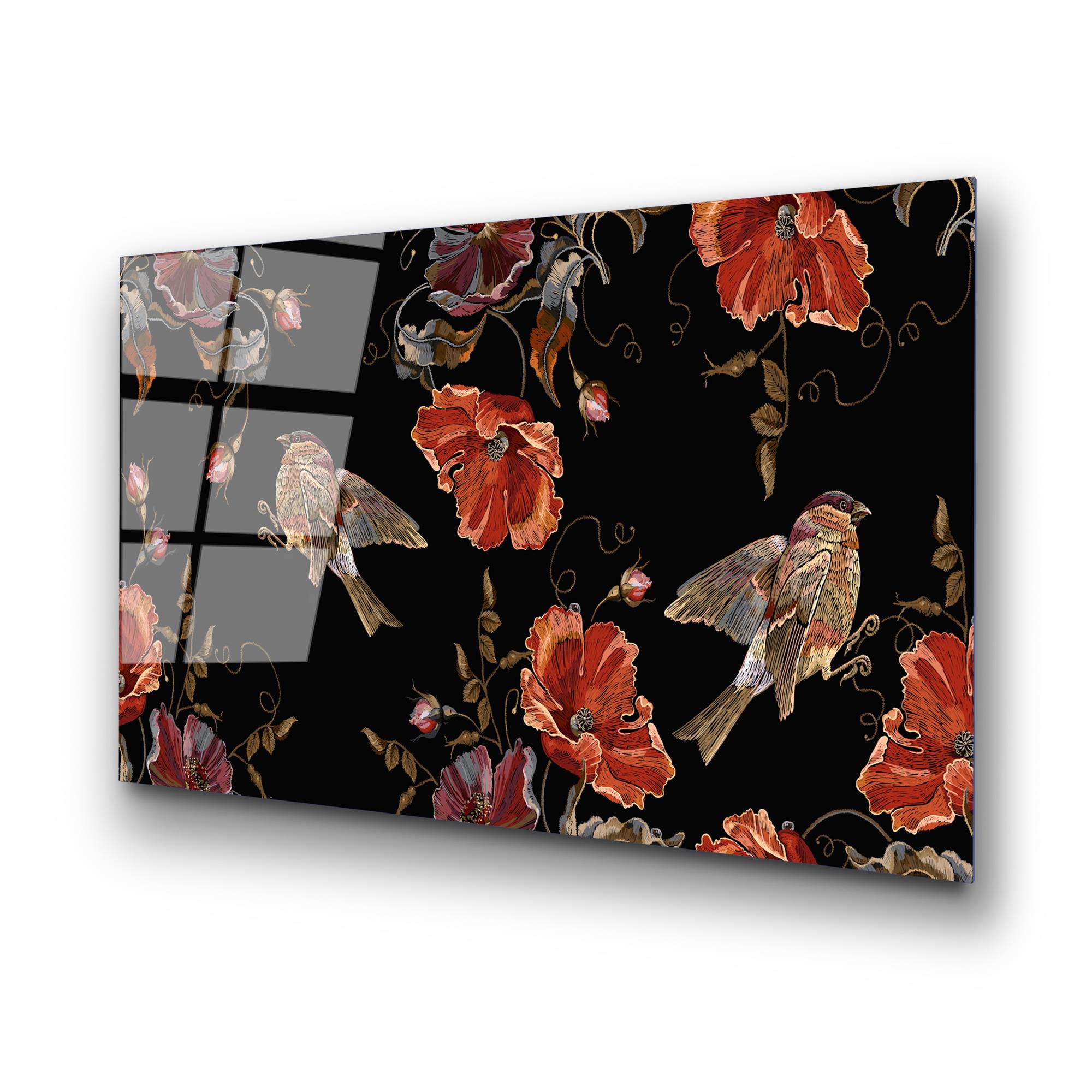 UV-178 Baskılı Cam Dikdörtgen Duvar Tablosu | ByLamp