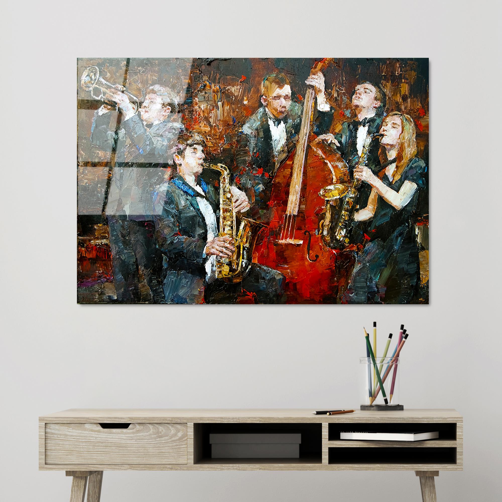 UV-180 Baskılı Cam Dikdörtgen Duvar Tablosu | ByLamp