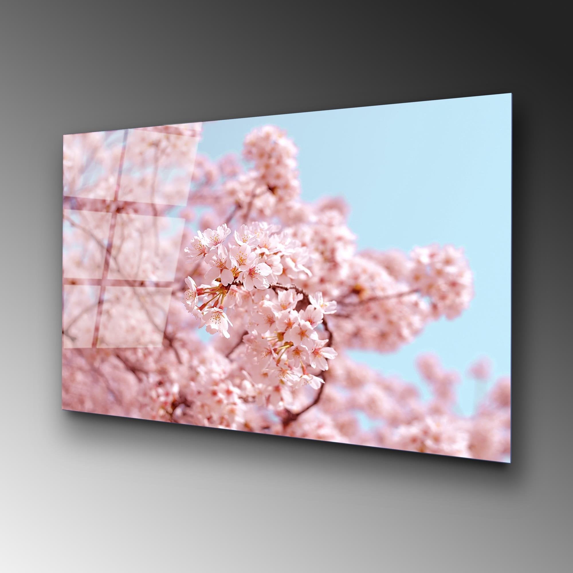 UV-183 Baskılı Cam Dikdörtgen Duvar Tablosu | ByLamp