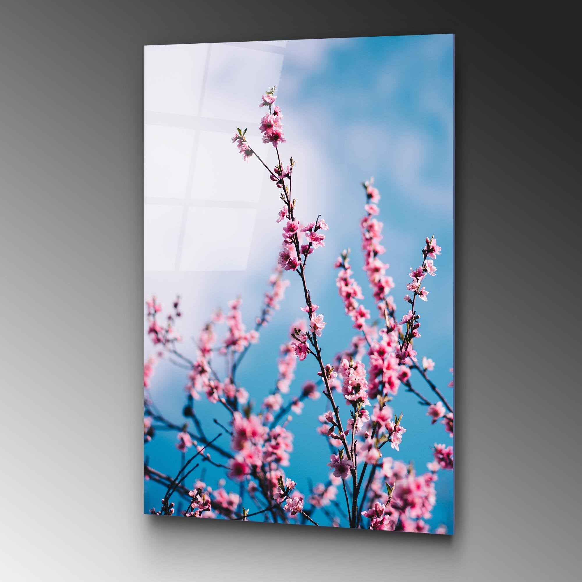 UV-186 Baskılı Cam Dikdörtgen Duvar Tablosu | ByLamp