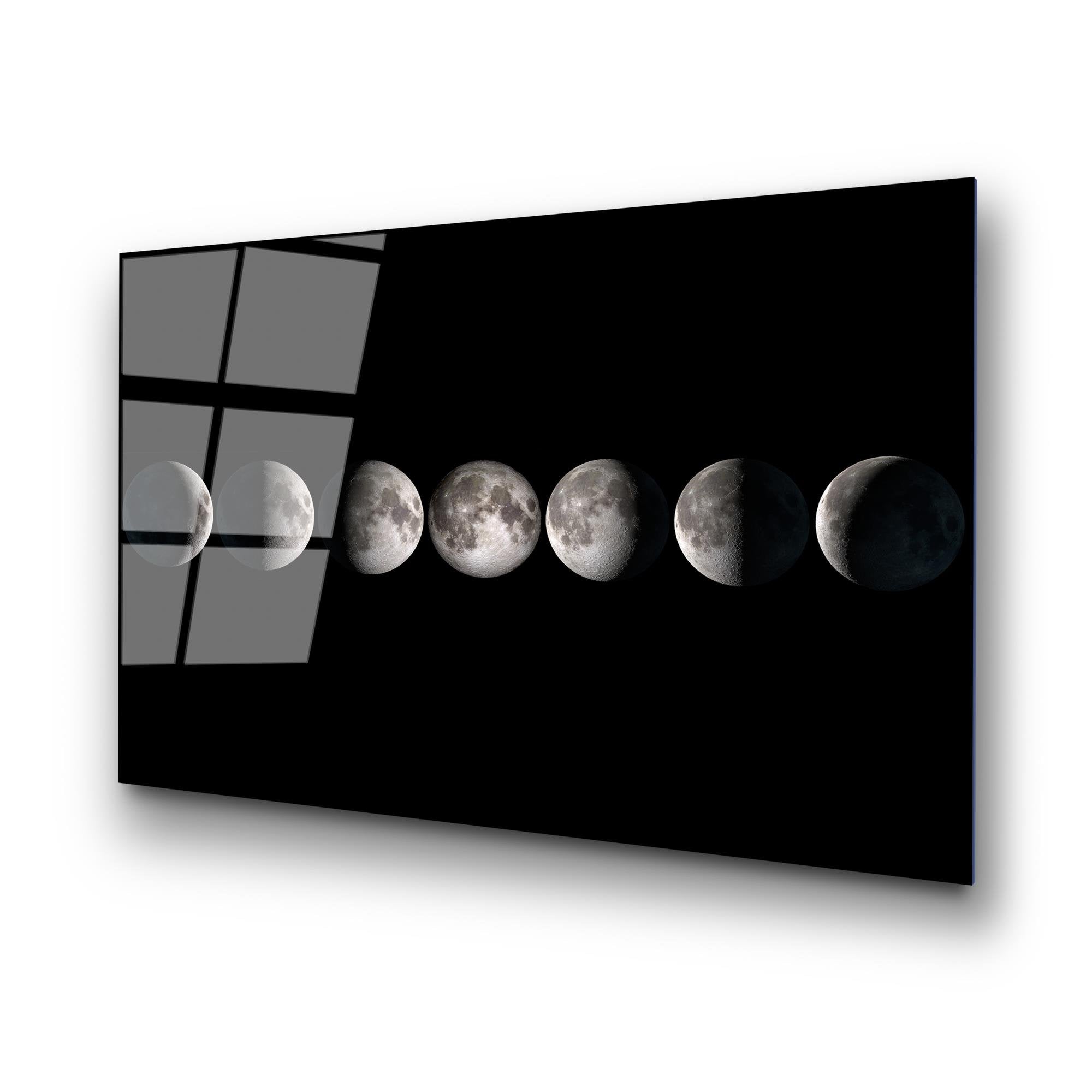 UV-187 Baskılı Cam Dikdörtgen Duvar Tablosu | ByLamp