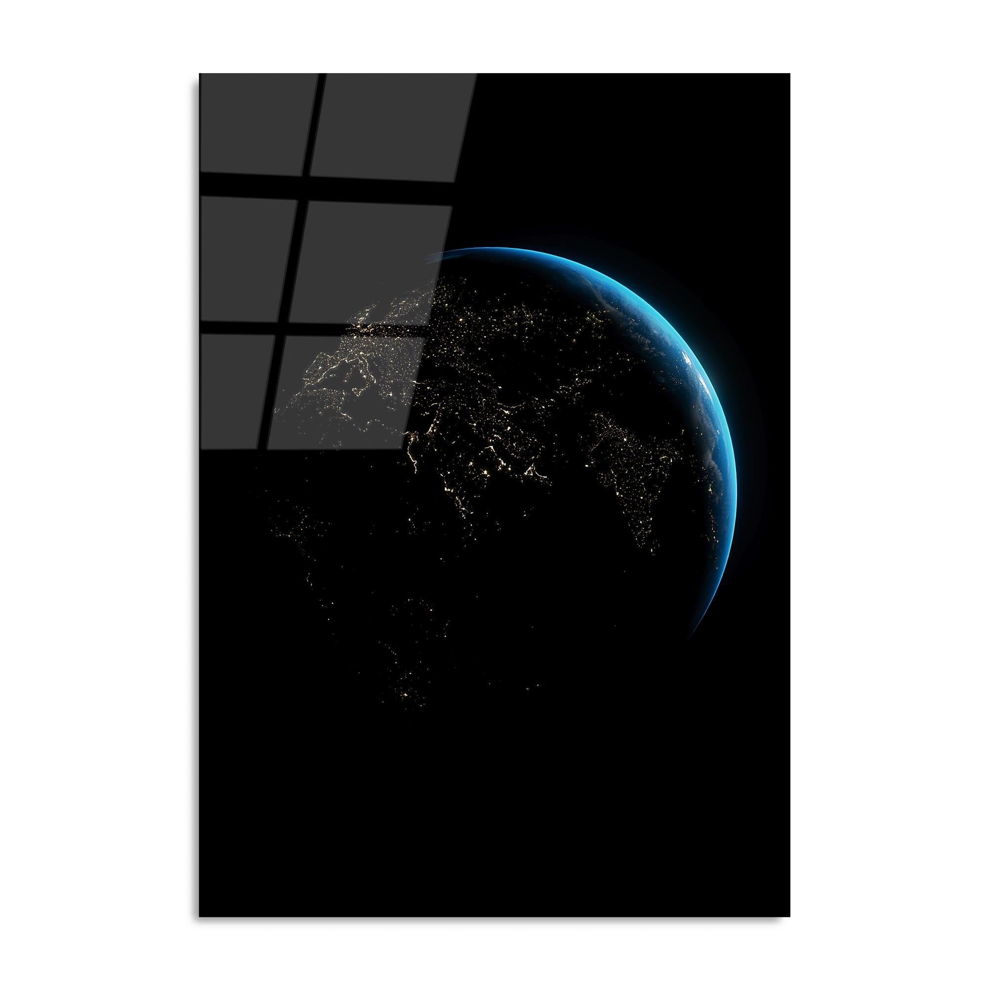 UV-192 Baskılı Cam Dikdörtgen Duvar Tablosu | ByLamp