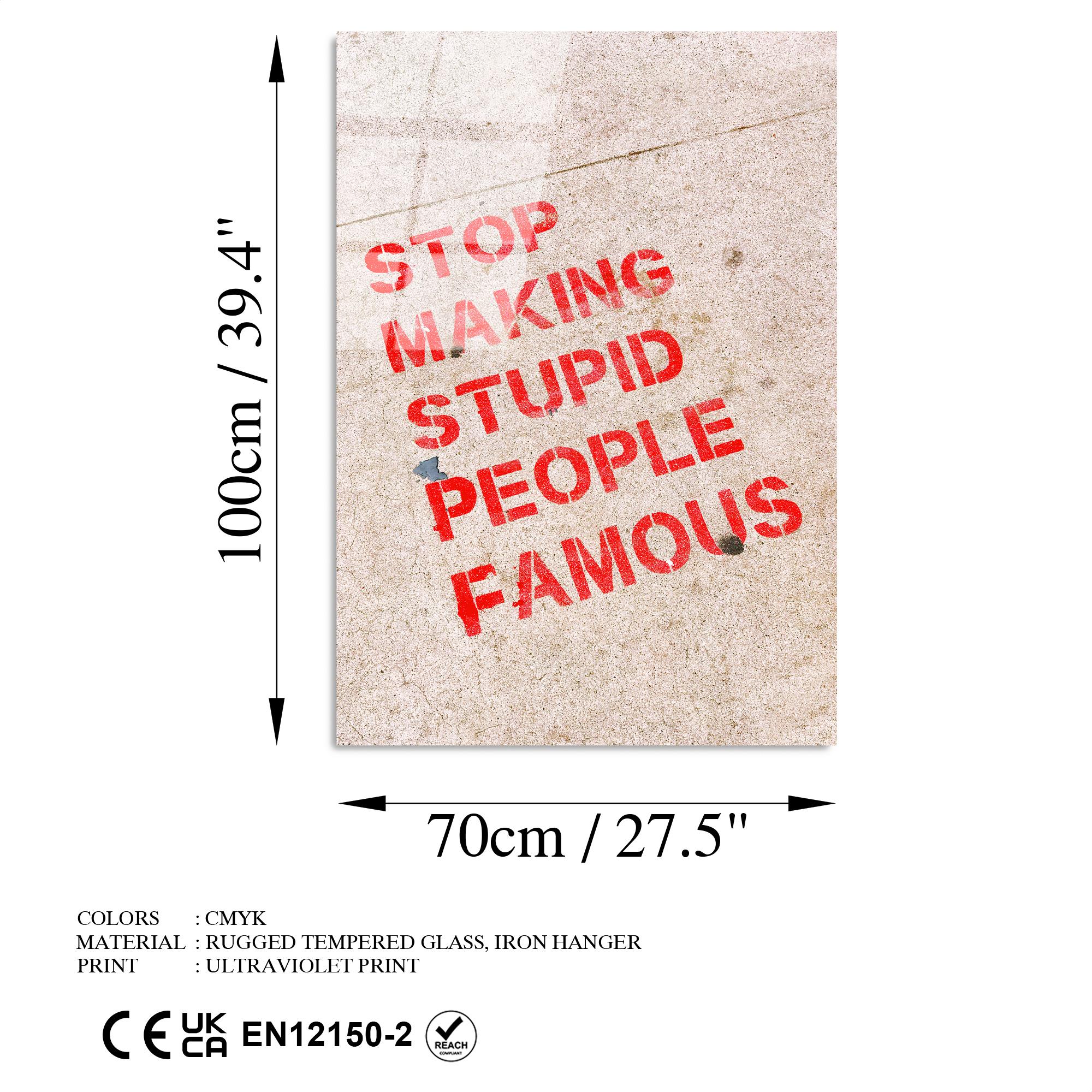 UV-193 Baskılı Cam Dikdörtgen Duvar Tablosu | ByLamp