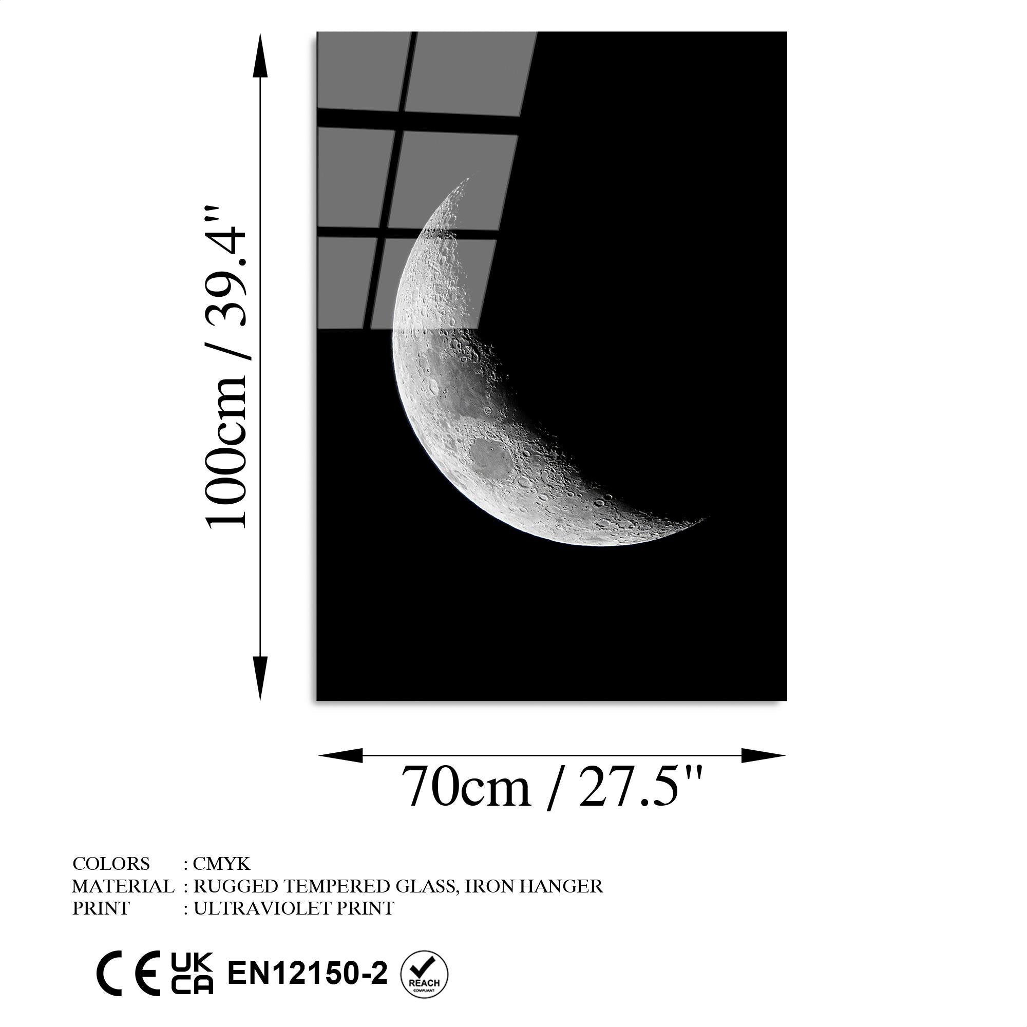 UV-198 Baskılı Cam Dikdörtgen Duvar Tablosu | ByLamp