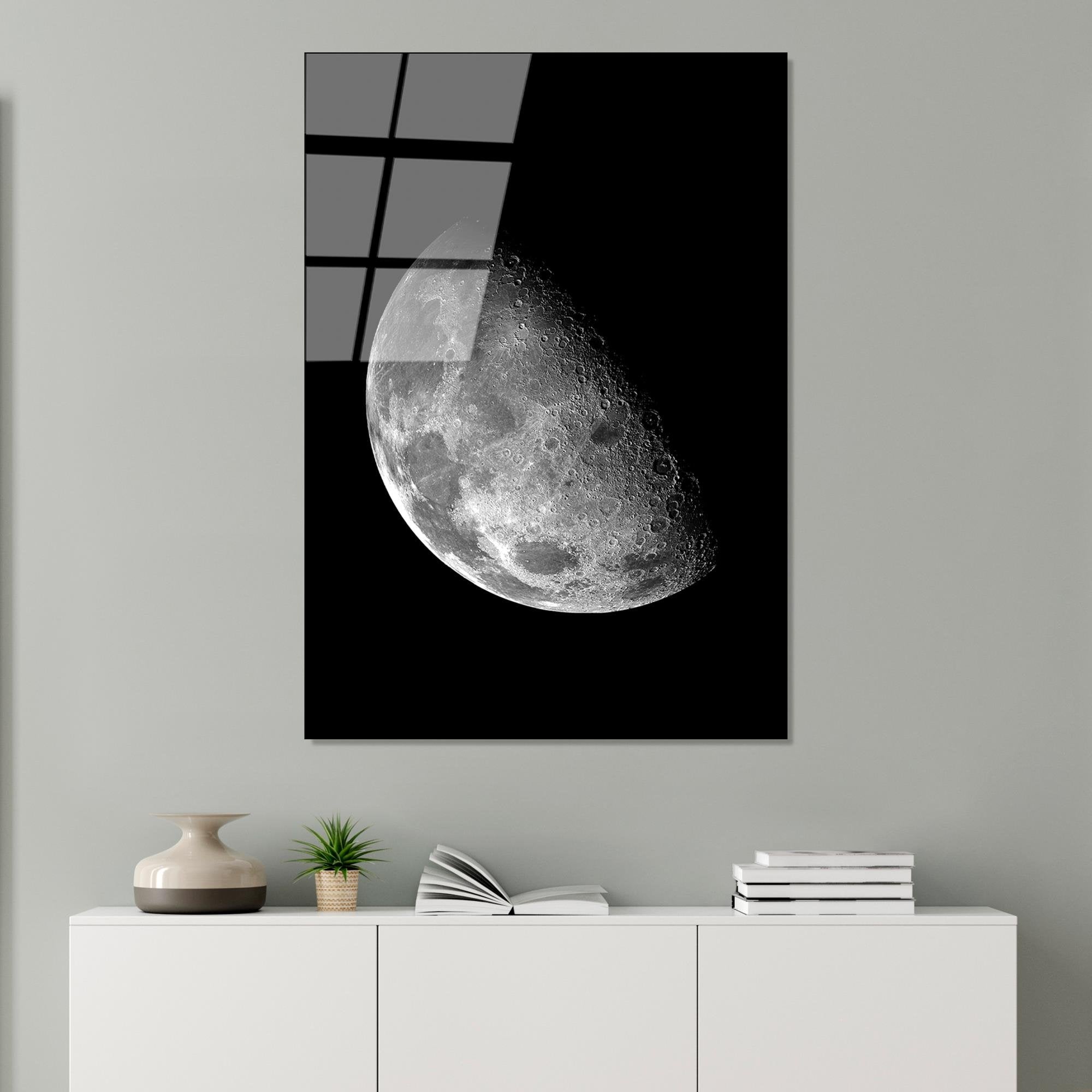 UV-200 Baskılı Cam Dikdörtgen Duvar Tablosu | ByLamp