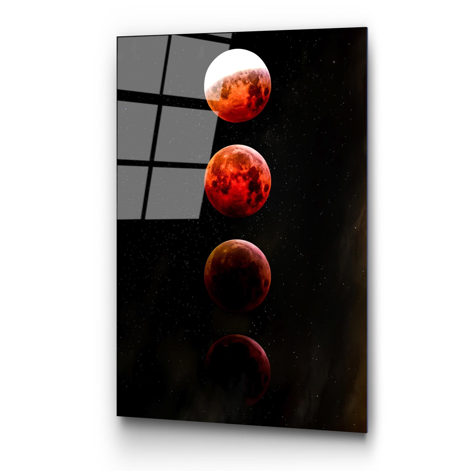 UV-201 Baskılı Cam Dikdörtgen Duvar Tablosu | ByLamp