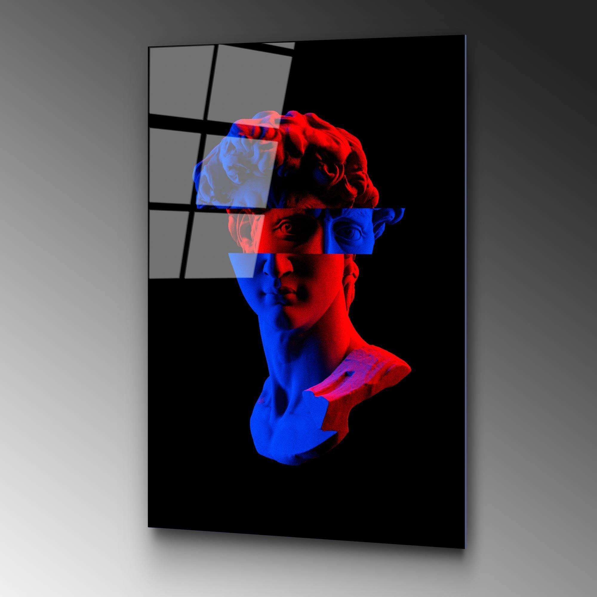 UV-205 Baskılı Cam Dikdörtgen Duvar Tablosu | ByLamp