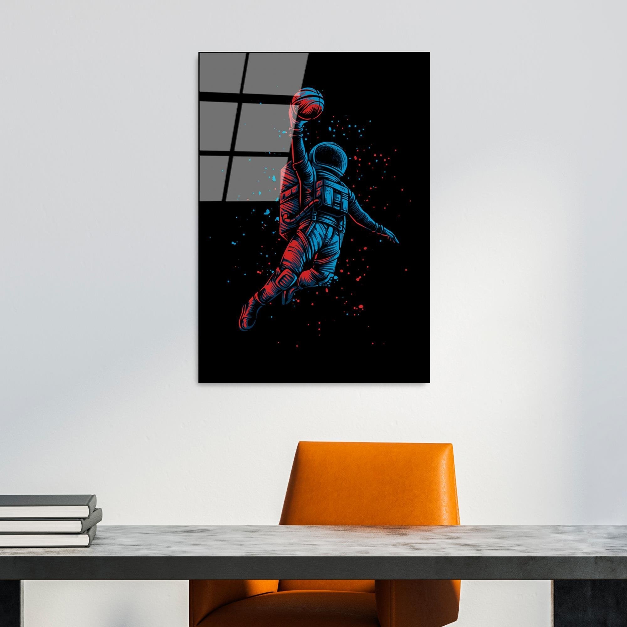 UV-206 Baskılı Cam Dikdörtgen Duvar Tablosu | ByLamp