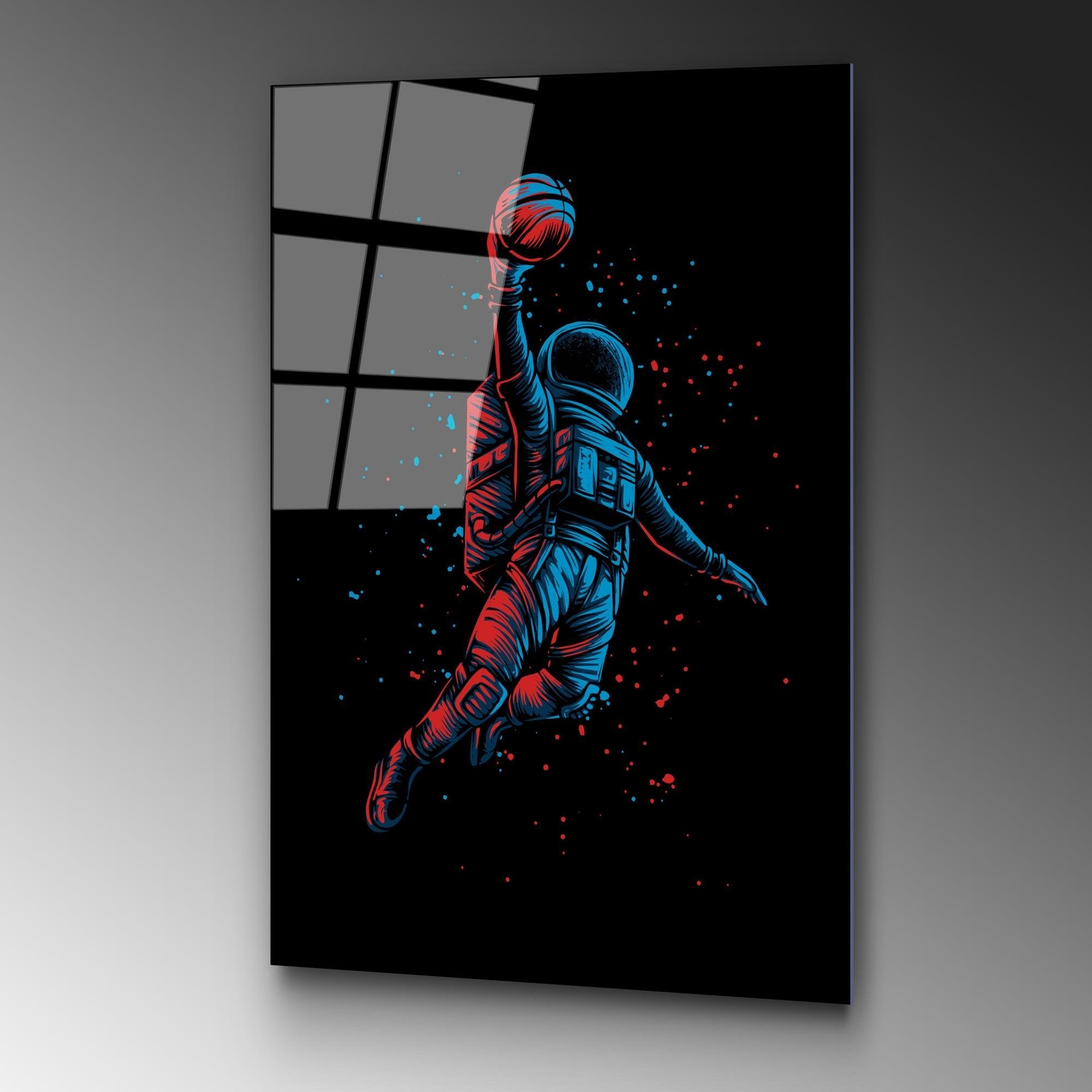 UV-206 Baskılı Cam Dikdörtgen Duvar Tablosu | ByLamp