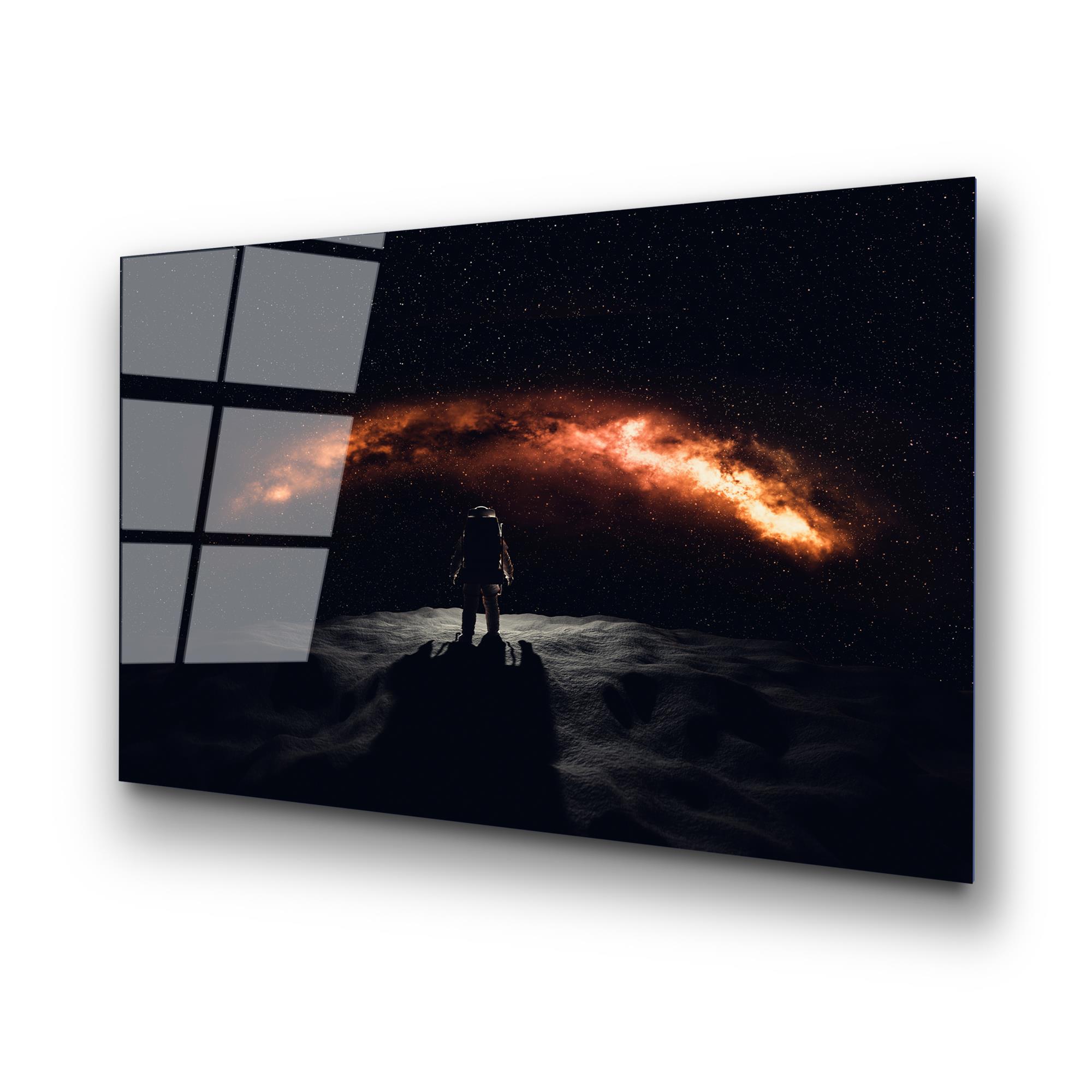 UV-209 Baskılı Cam Dikdörtgen Duvar Tablosu | ByLamp