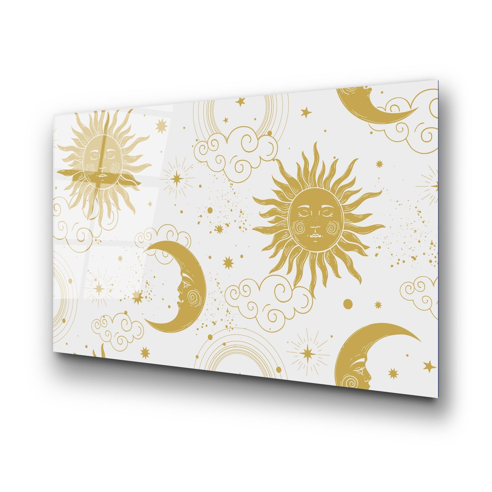 UV-219 Baskılı Cam Dikdörtgen Duvar Tablosu | ByLamp