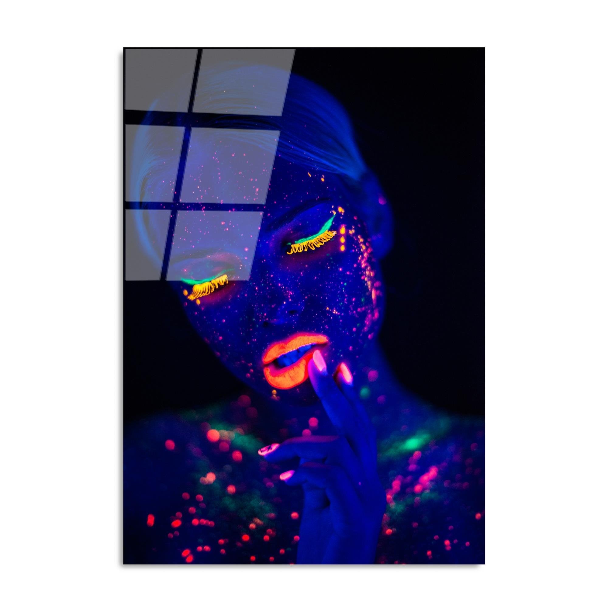 UV-222 Baskılı Cam Dikdörtgen Duvar Tablosu | ByLamp