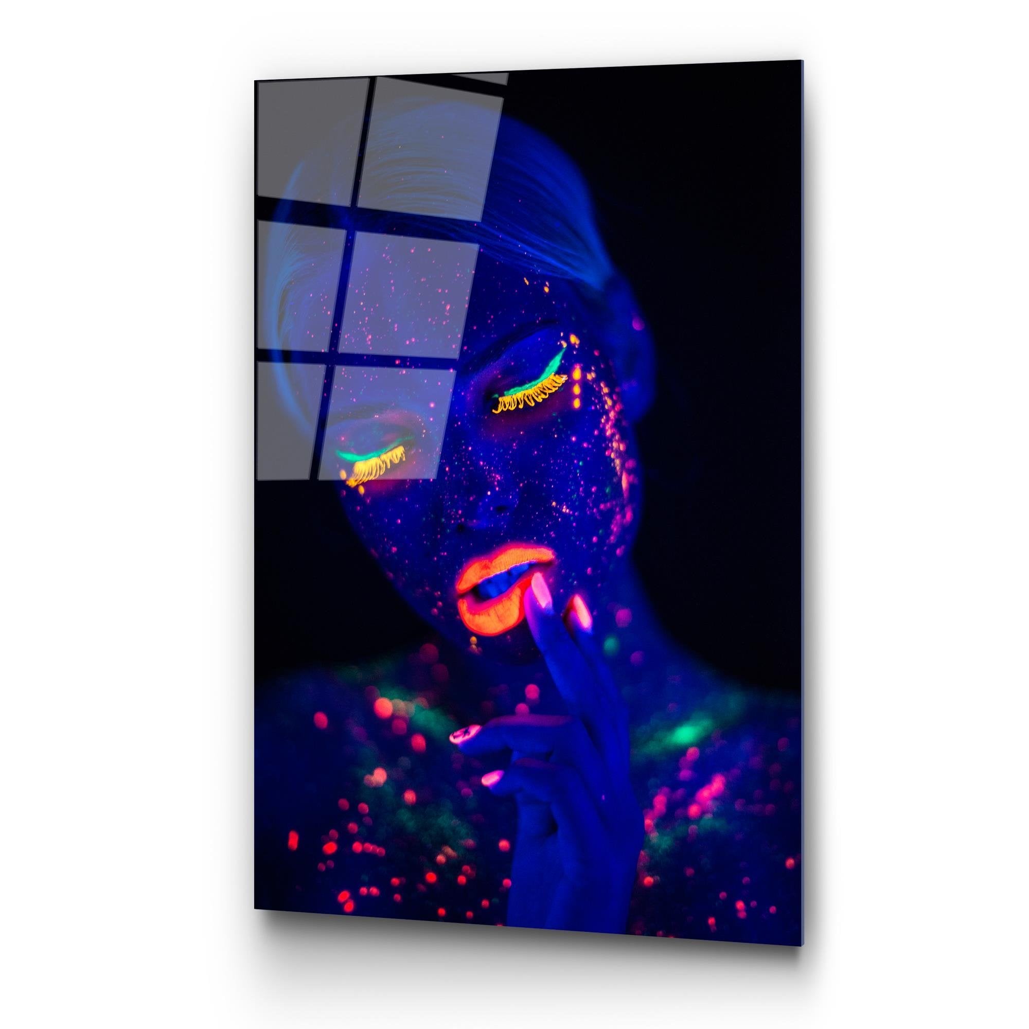 UV-222 Baskılı Cam Dikdörtgen Duvar Tablosu | ByLamp